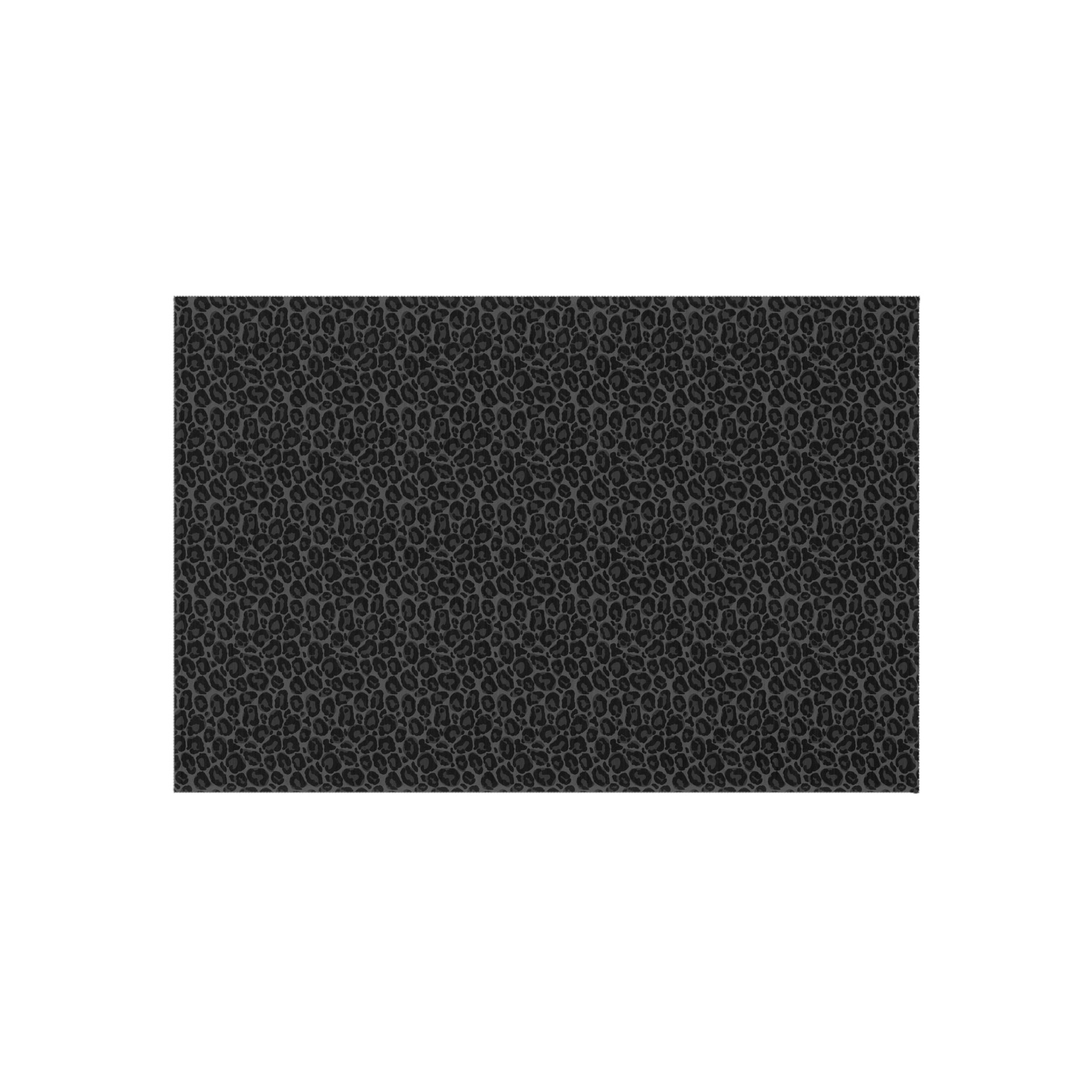 Black Leopard Outdoor Area Rug, Animal Print Waterproof Carpet Home Fl –  Starcove Fashion