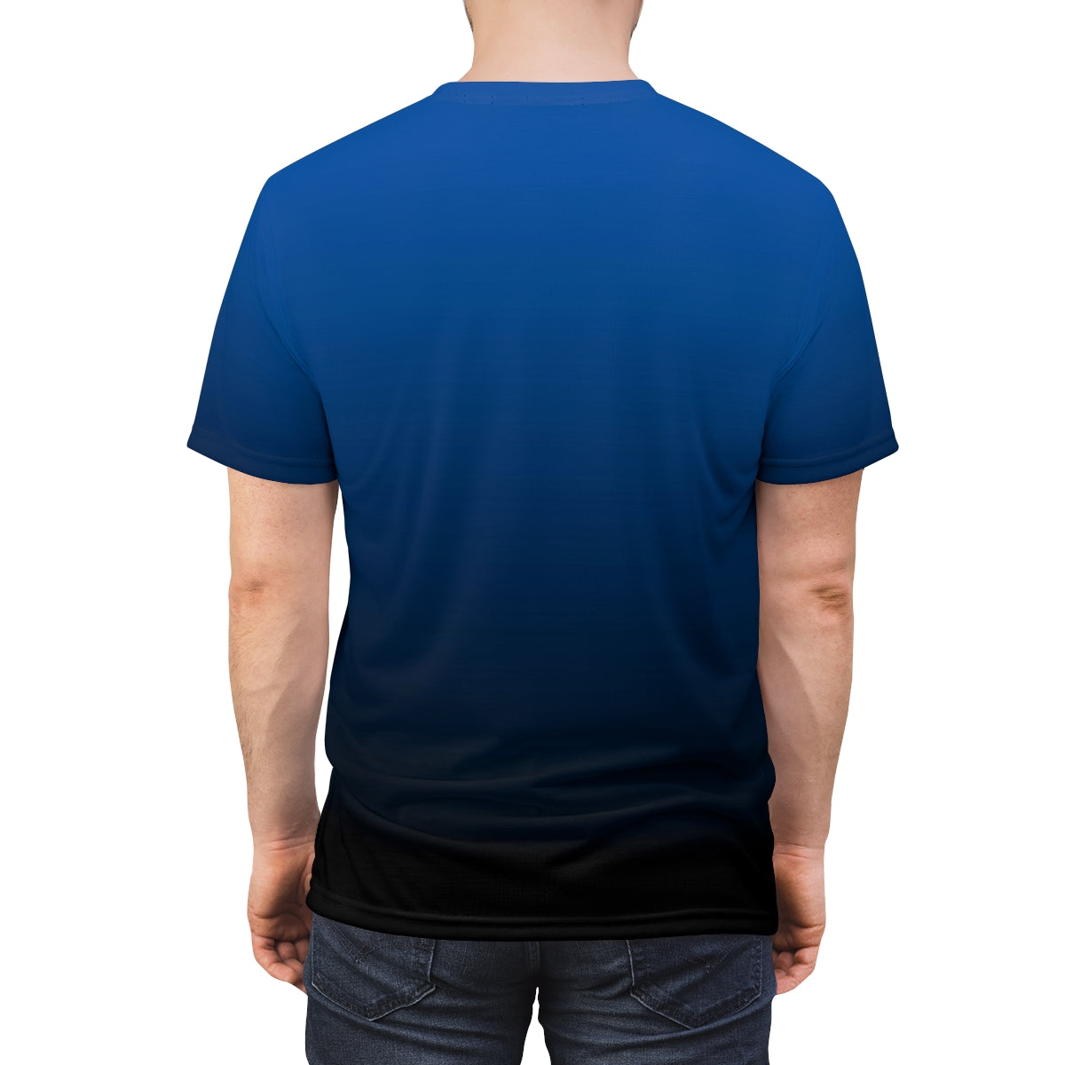 Black and blue designer t sale shirt