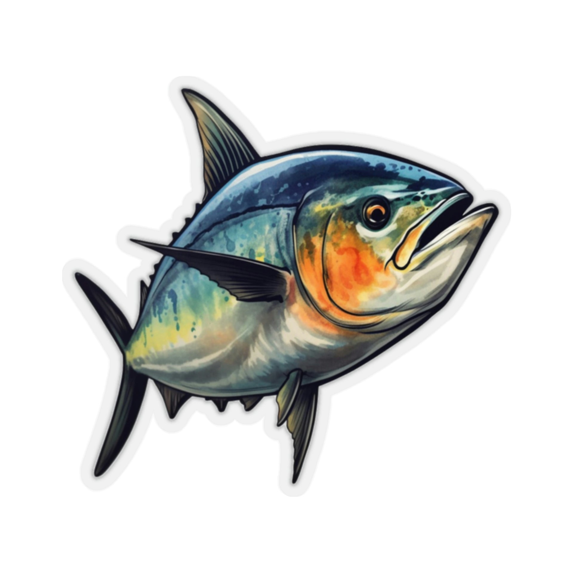 Bluefin Tuna 6 Fishing Sticker