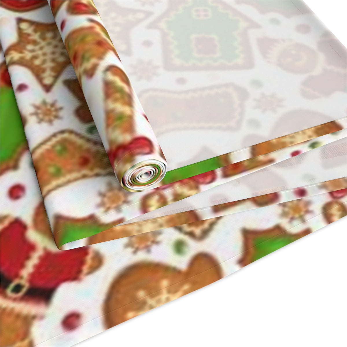 Gingerbread Table Runner, Holiday Xmas Christmas Cookies Festive Home –  Starcove Fashion