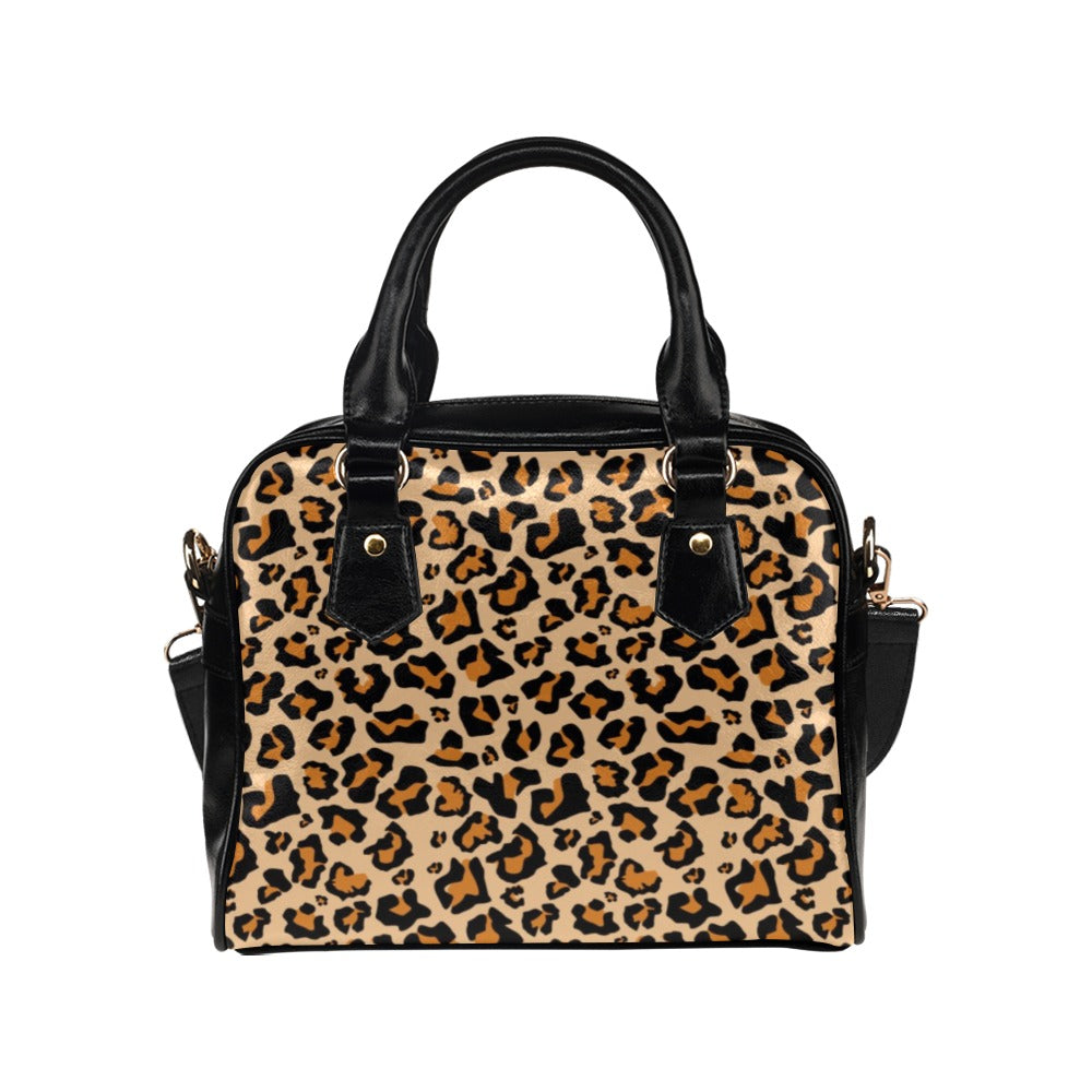 Leather leopard purse sale