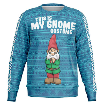 Gnome Ugly Christmas Sweater, Xmas Print Women Men Vintage Funny Party Winter Holiday Vacation Outfit Plus Size Sweatshirt Gift Starcove Fashion