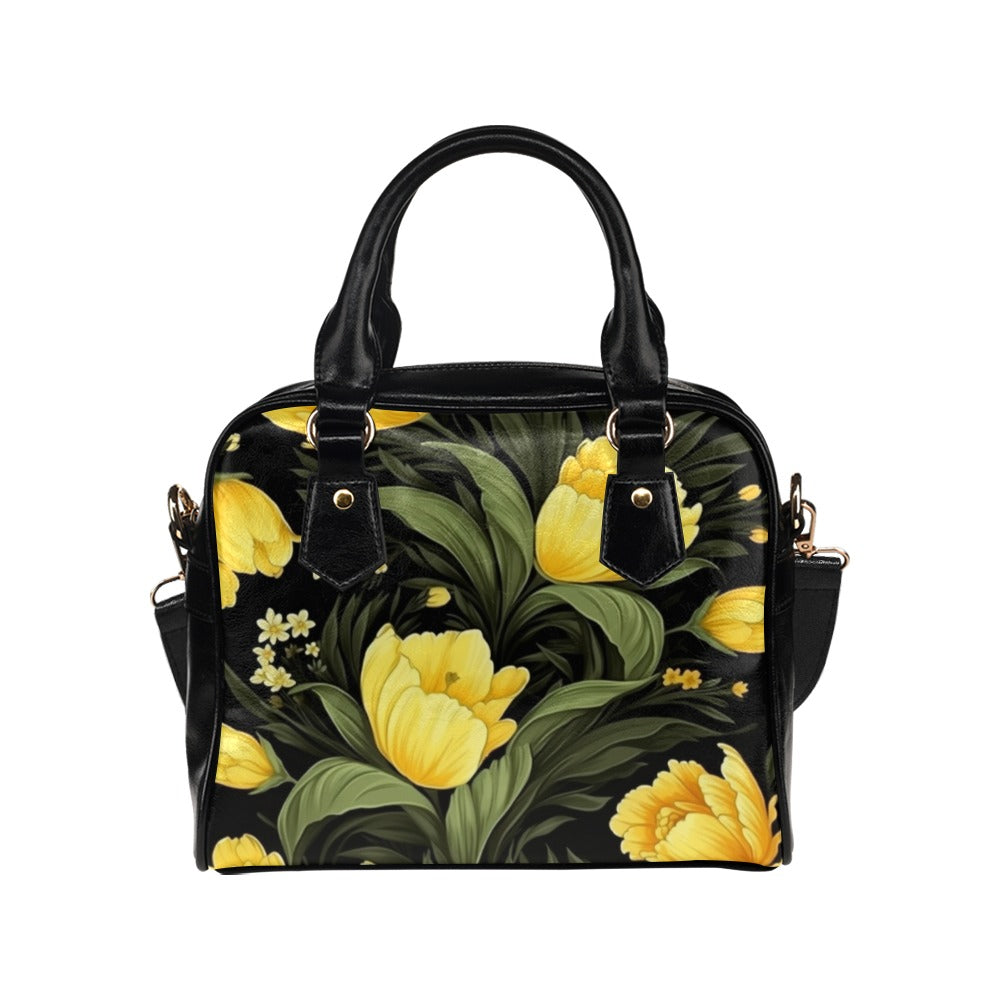 Vintage Women Leather Handbag Hollow Out 3D Rose Flowers Casual Crossbody  Shoulder Bag Party Bag Purse | Wish