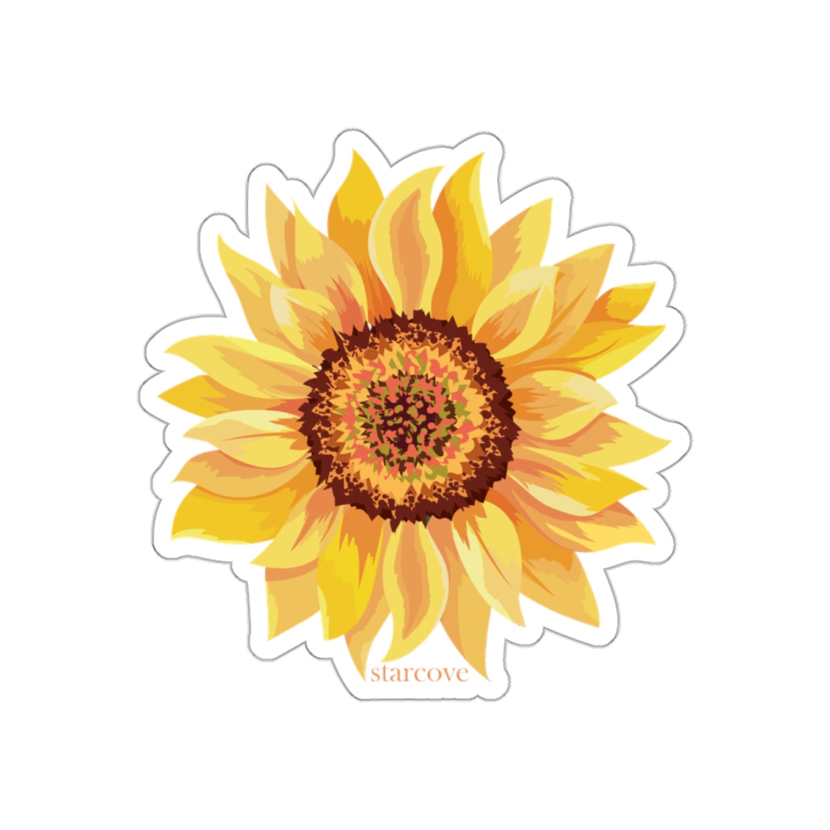 Sunflower Decal, Yellow Flower Art wall decor Vsco stickers Laptop Vin –  Starcove Fashion