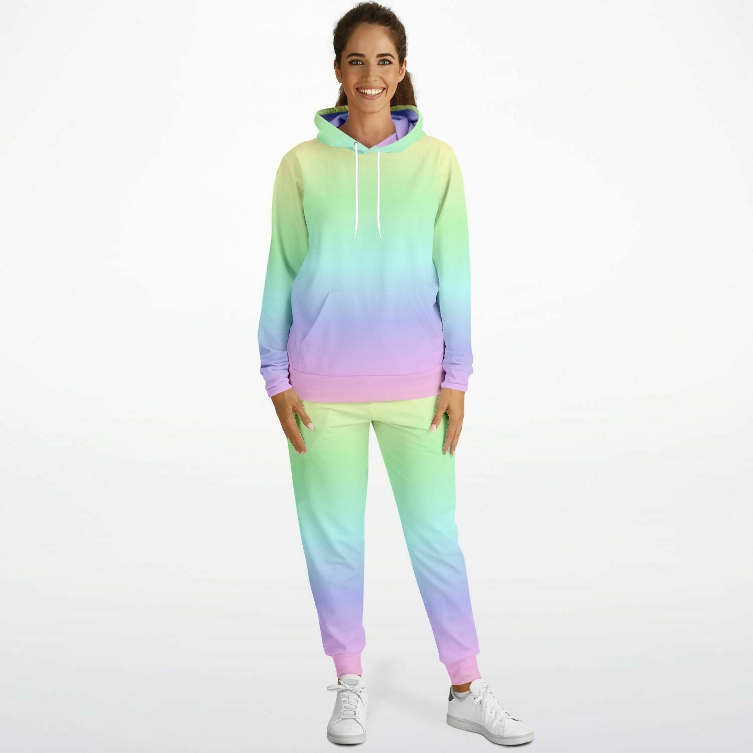 Womens hoodie jogger online set