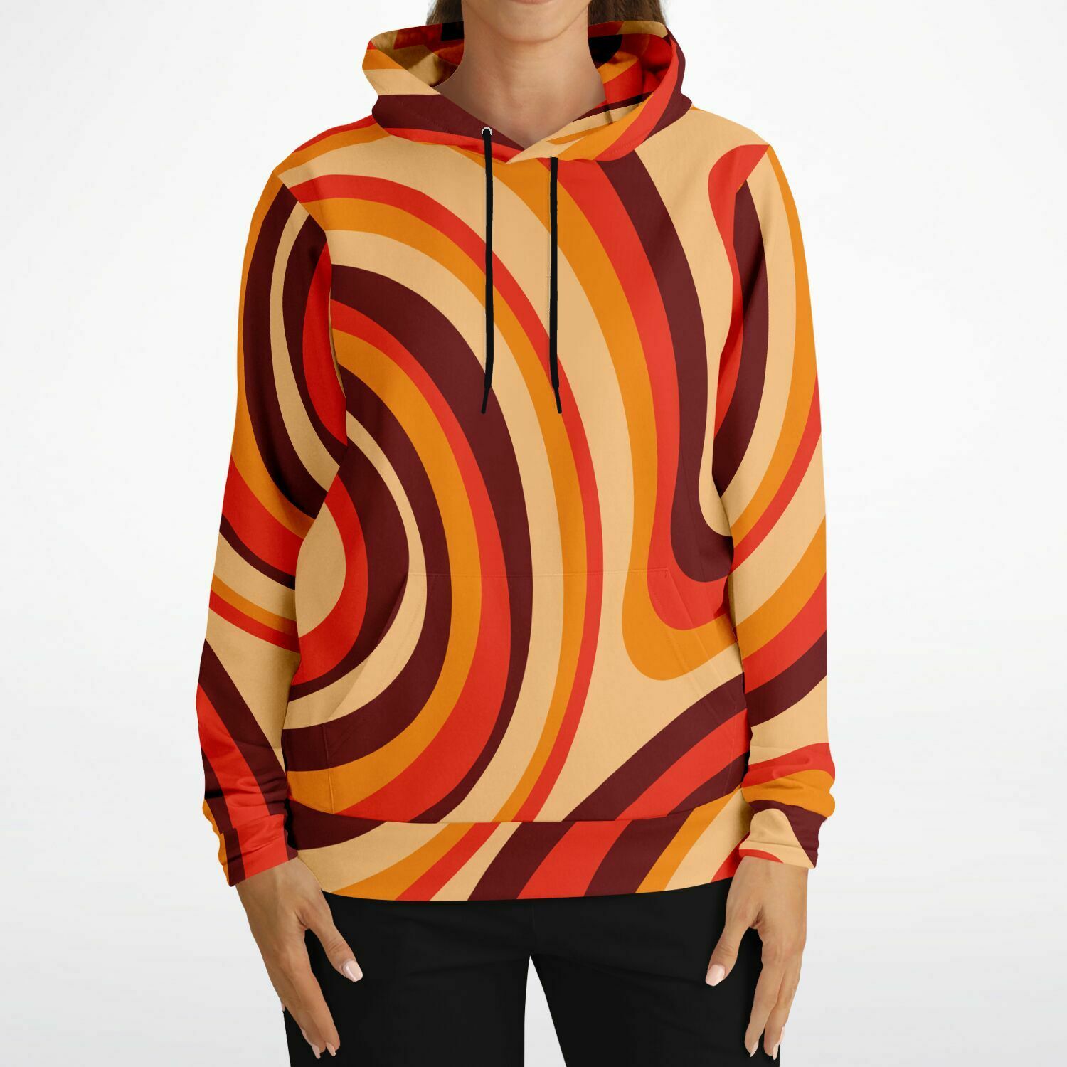 Orange discount hoodie women