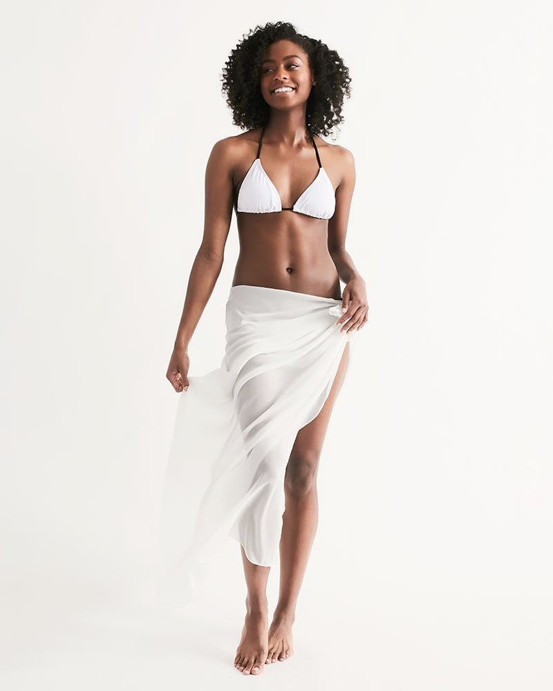 White bathing cheap suit wrap