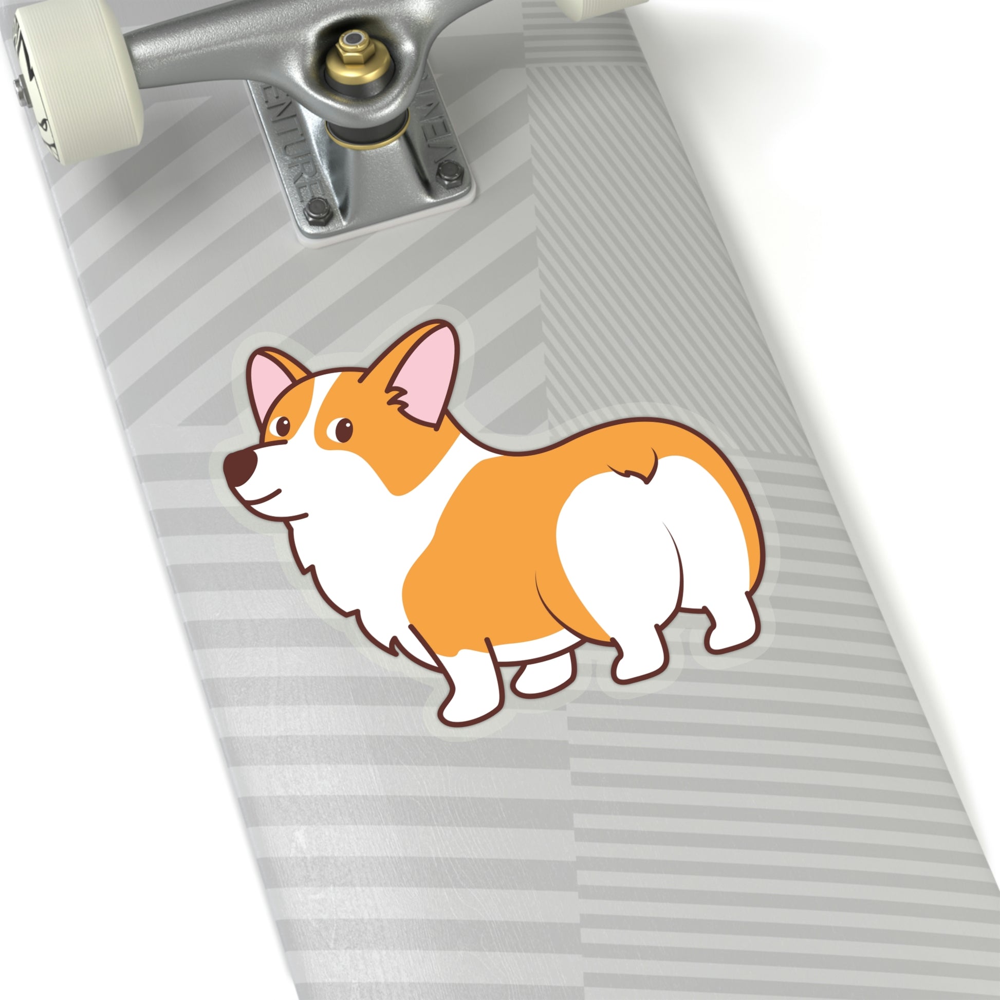 Corgi Sticker, Puppy Butt Dog Animal Pet Welsh Laptop Decal Vinyl Cute Waterbottle Tumbler Car Waterproof Bumper Die Cut Wall Mural Starcove Fashion