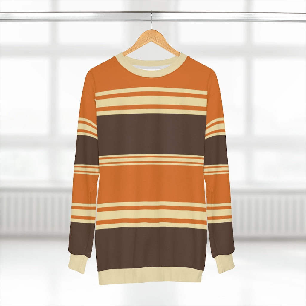 Vintage clearance striped sweatshirt