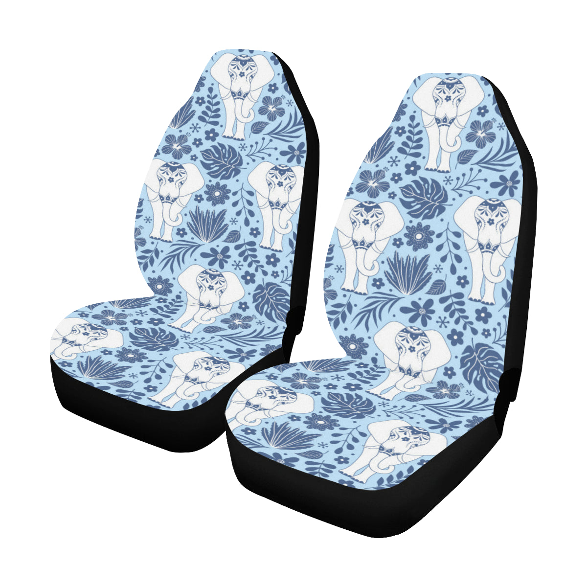 Floral Mandalas Colorful Car Seat Covers Pair, 2 Front Seat deals Covers, Car Seat Protector, Car Accessory, Seat Cover For Car