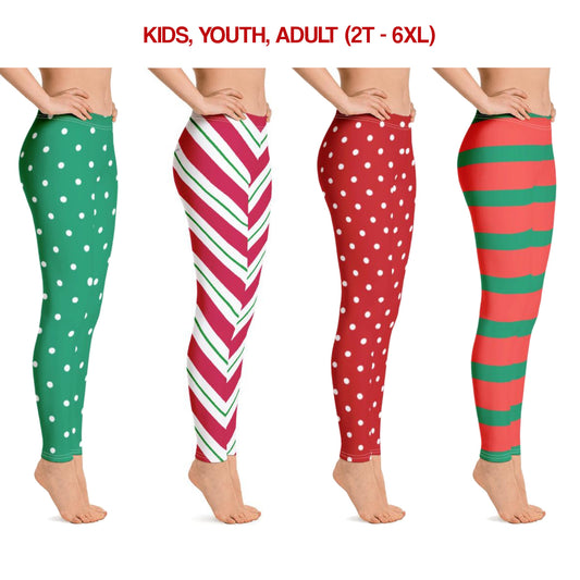  KLL Christmas Pattern Big Small Snowflakes Girls Athletic  Leggings Leggings Girls Dance Clothes Running: Clothing, Shoes & Jewelry