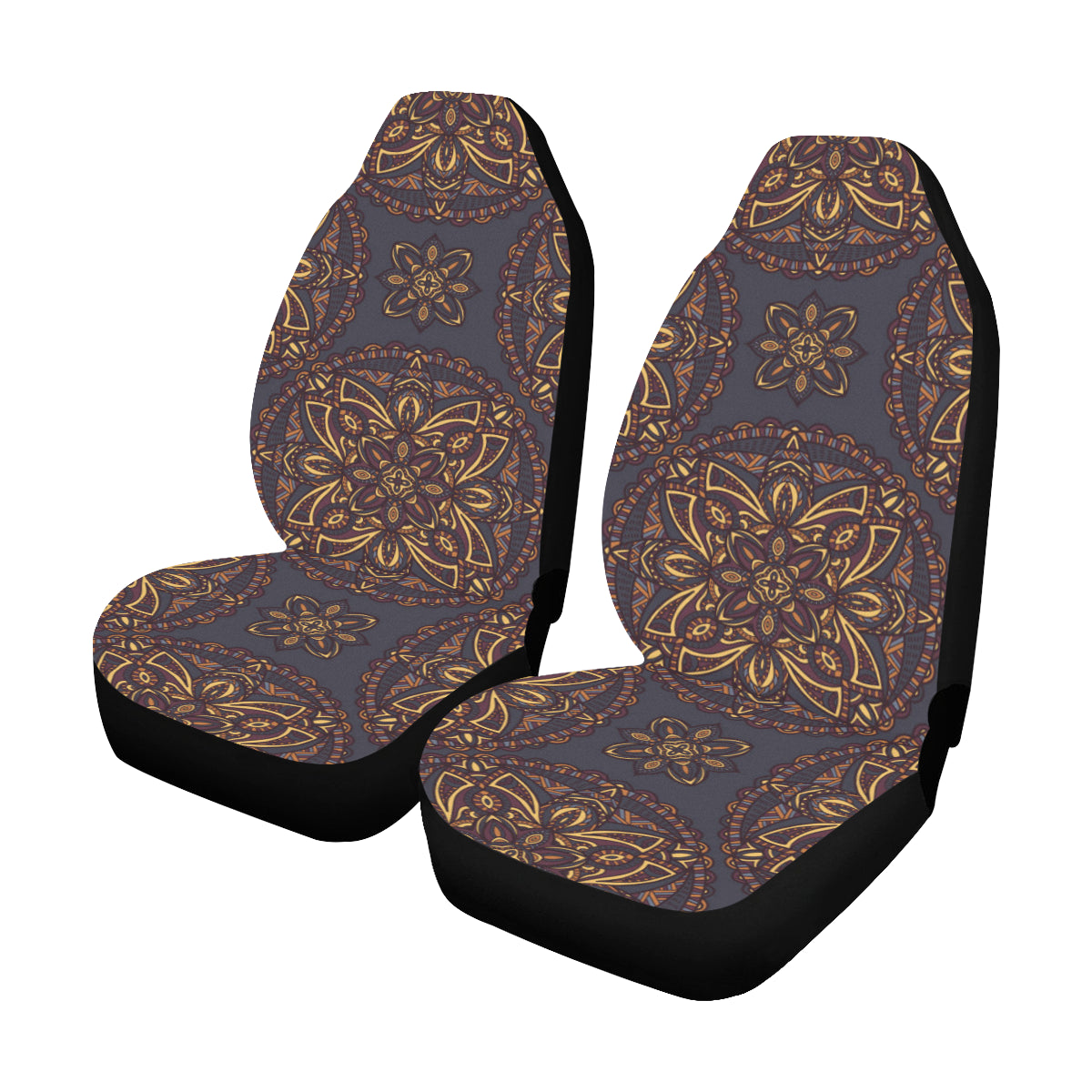 Ethnic Gold Ethnic Aztec Boho Chic Bohemian Pattern Car Seat Covers deals Pair, 2 Front Seat Covers, Car Seat Protector, Car Accessory