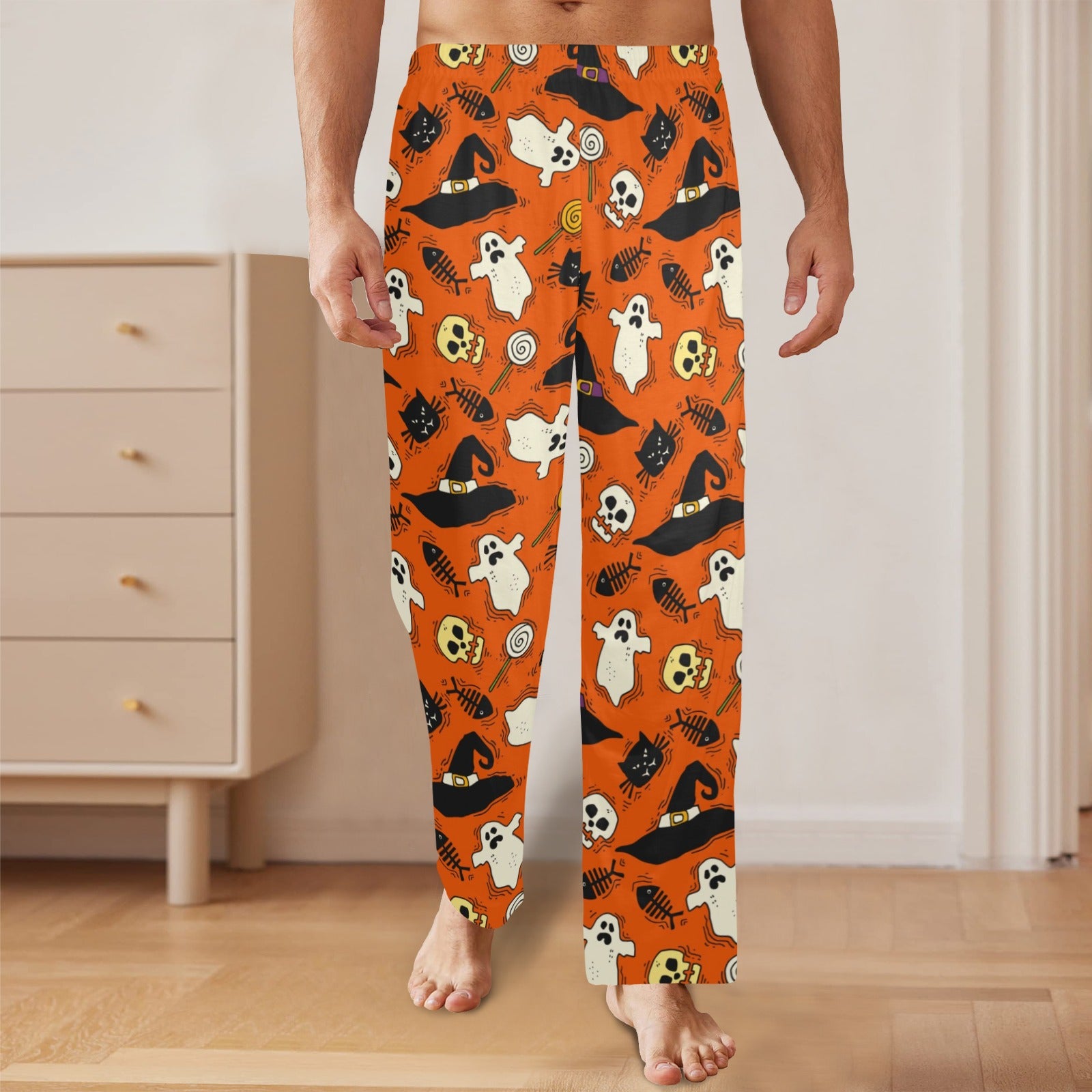 Men's halloween pajama online pants