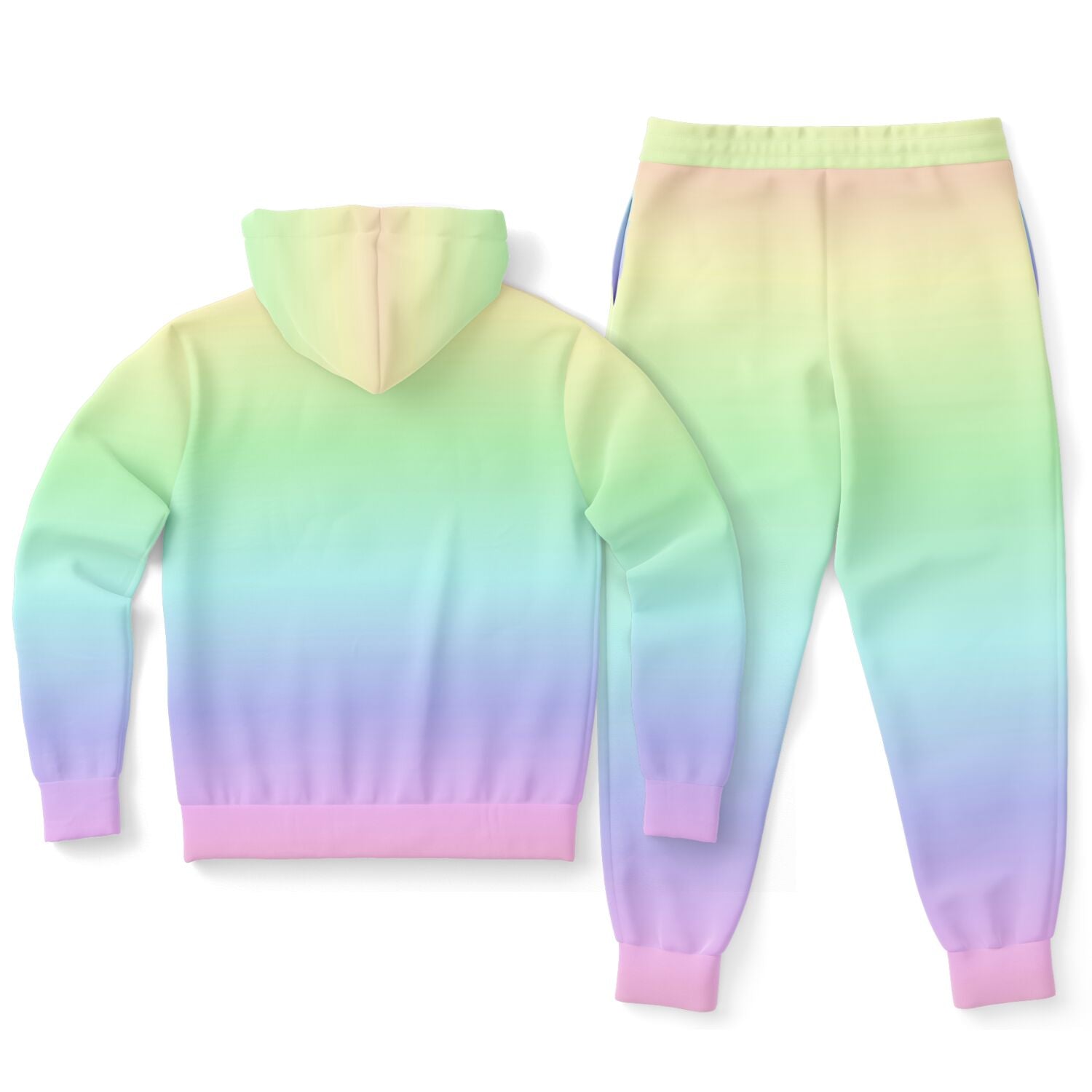 Pastel Rainbow Tie Dye Hoodie Jogger Sweat Set Hooded Sweatshirt Swea Starcove Fashion