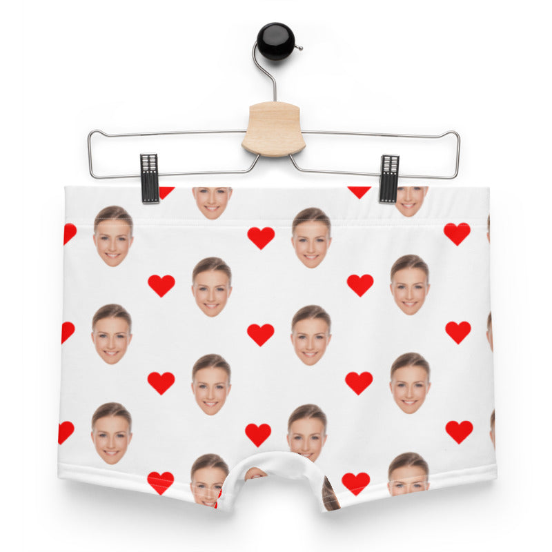 Custom Face Boxers Happy Valentine's Day Gifts For Him