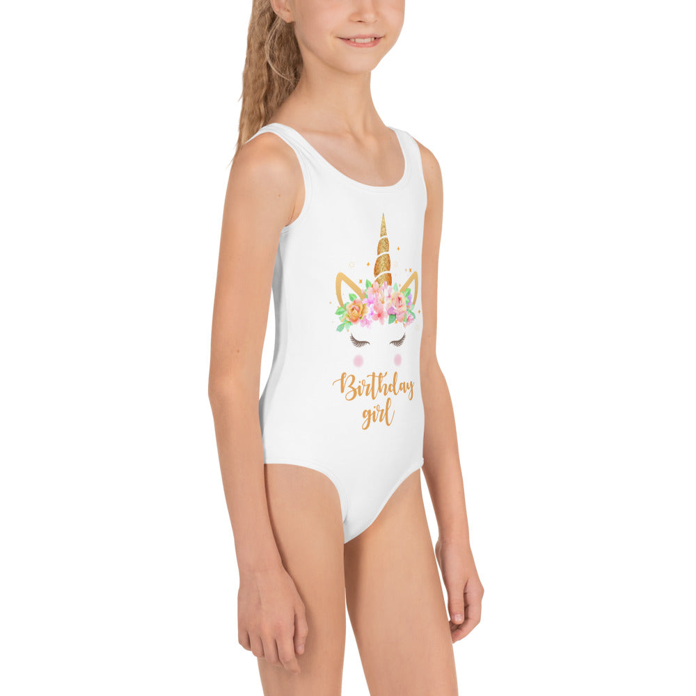 Kids unicorn hot sale bathing suit