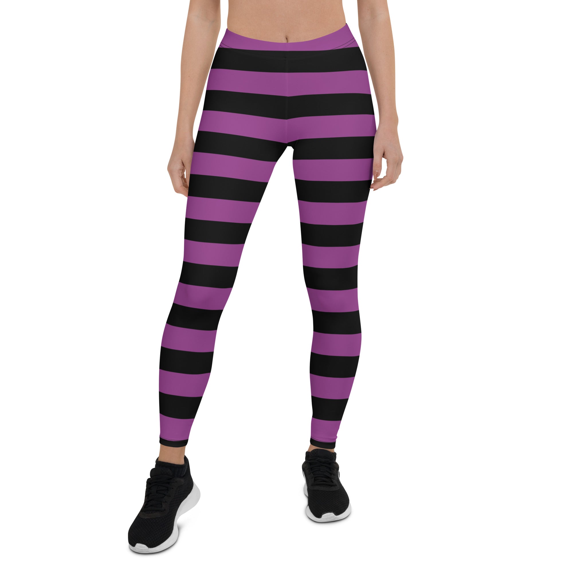 Pink Purple Lavender Striped Halloween Leggings | Zazzle | Halloween  leggings, Leggings are not pants, Pink purple