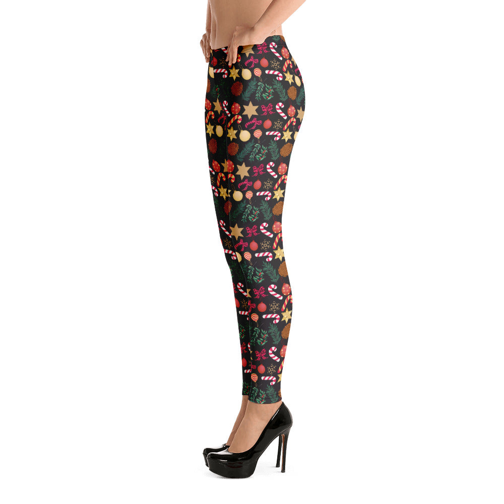 Pink Flowers Leggings Women, Floral Printed Yoga Pants Spandex Skinny –  Starcove Fashion