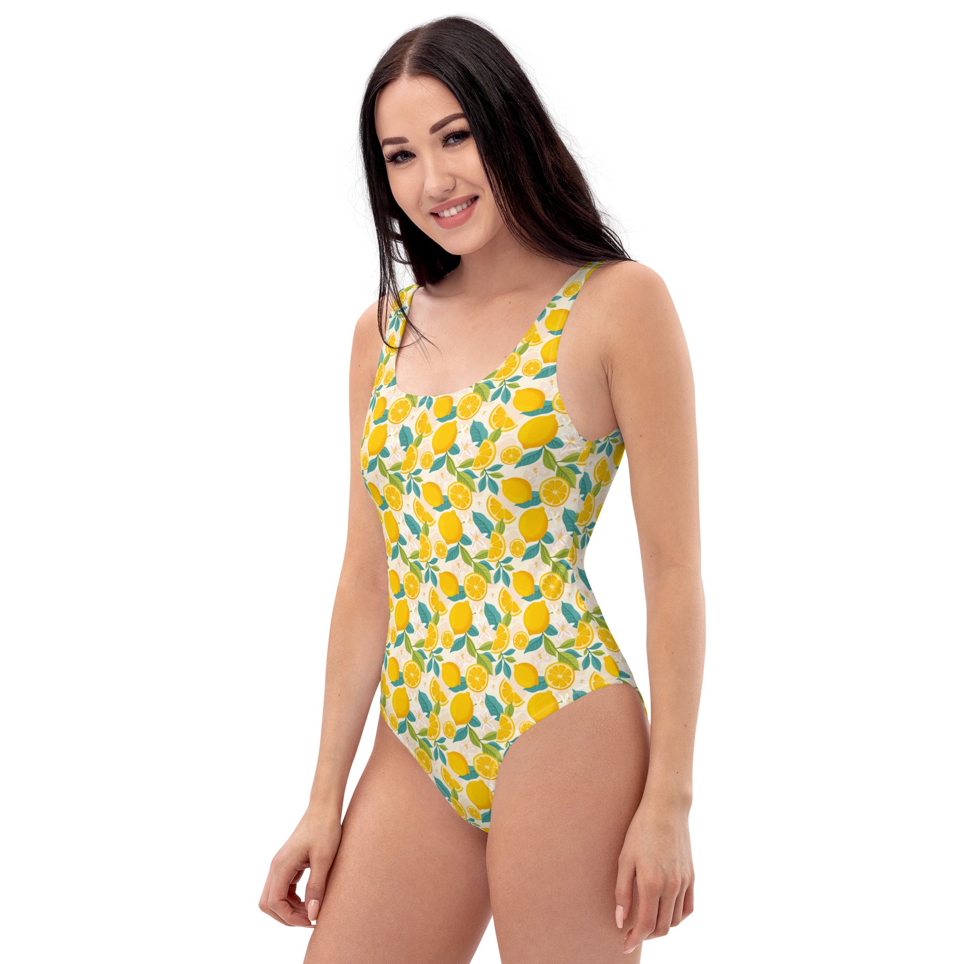 Fruit Citrus One Shoulder Swimsuit Citrus Swimsuit Cute Summer Swim 