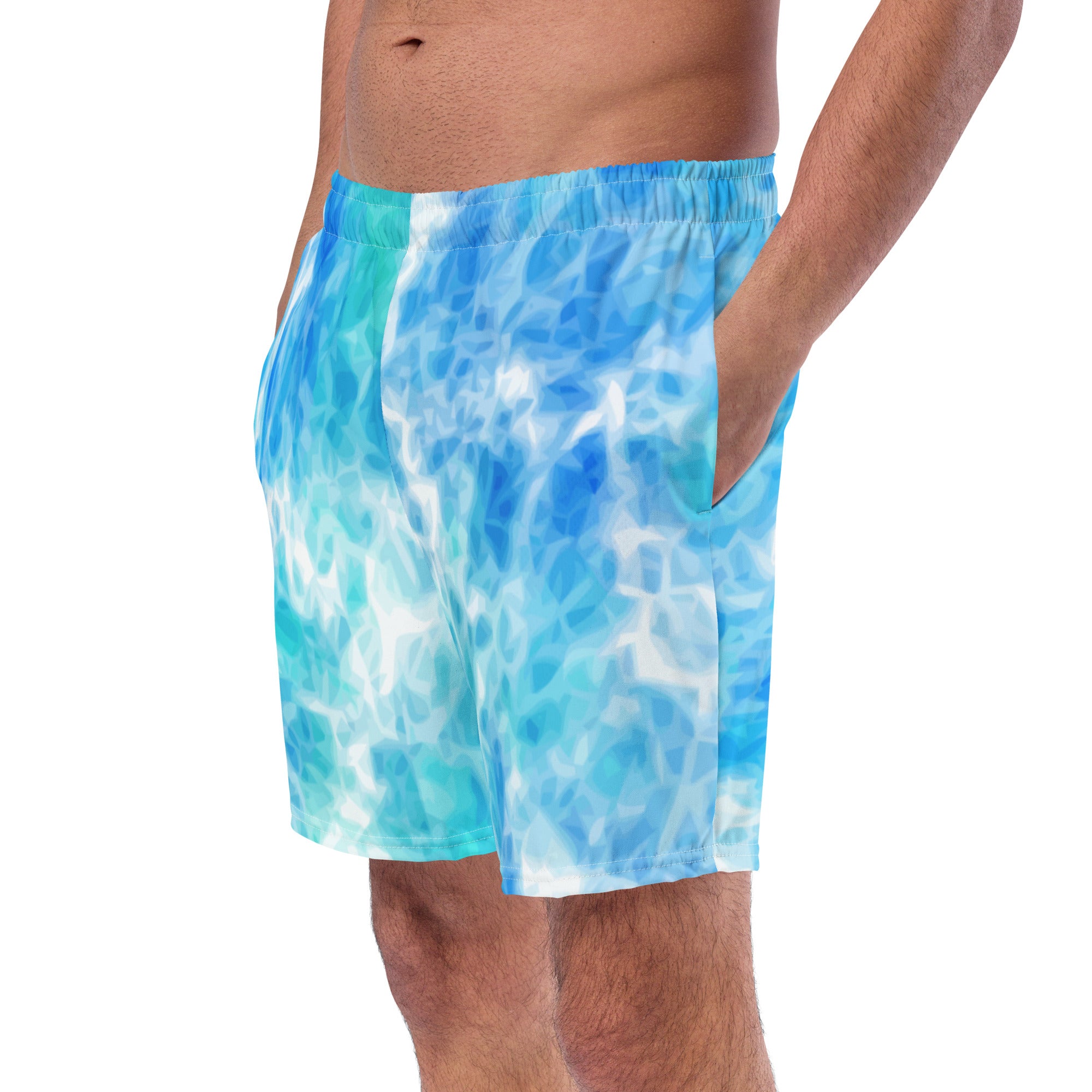 Mens tie dye bathing 2024 suit