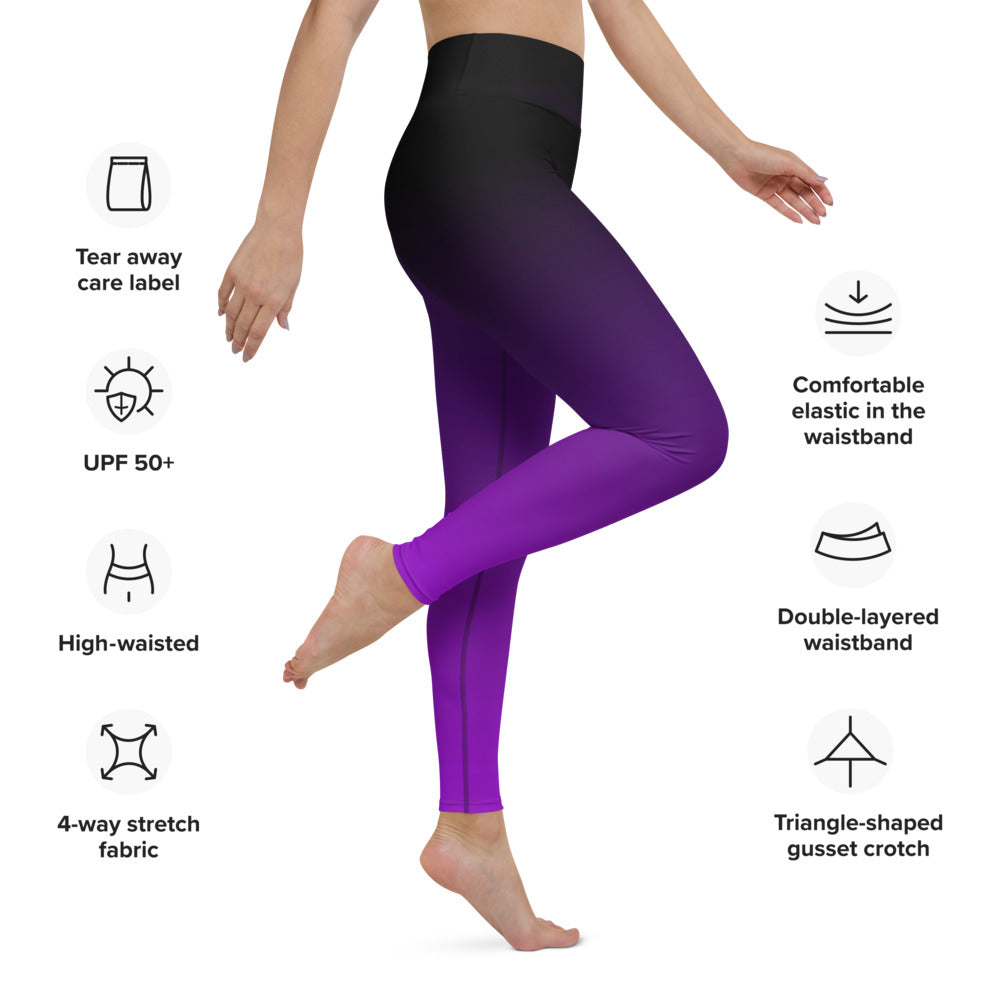 Adidas Purple Black Leggings | International Society of Precision  Agriculture