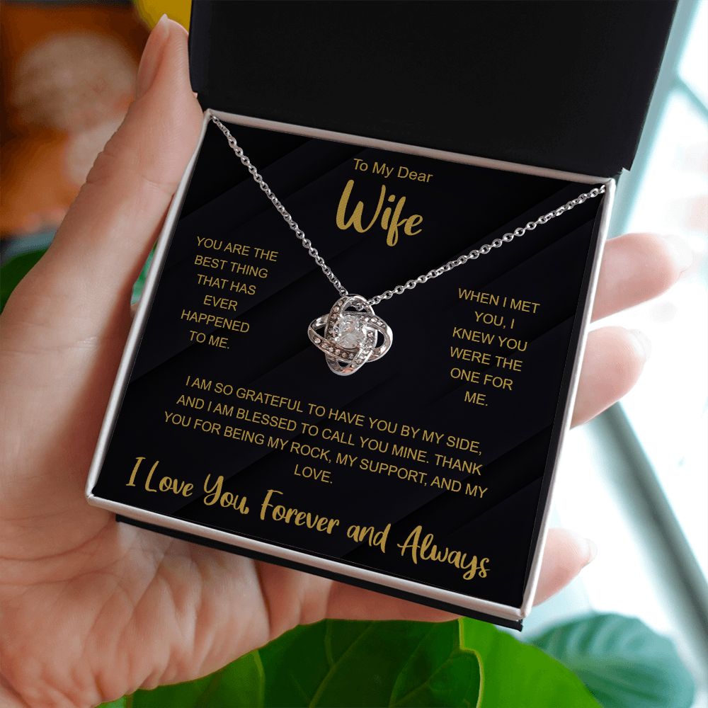 To My Beautiful Wife Necklace, Pendant Valentine Gift For Wife, I Will Be  Yours! | eBay