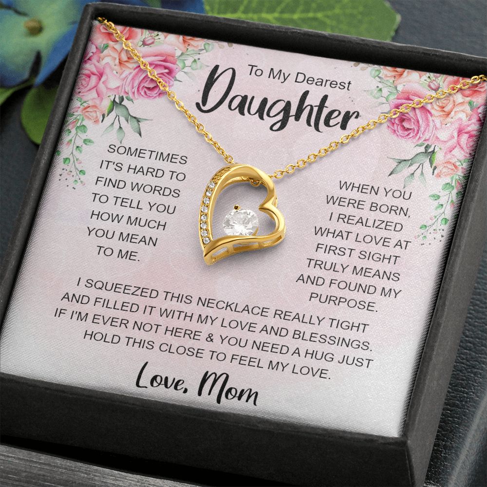 Daughter Necklace: Gift for Daughter, Daughter Jewelry, Mother Daughter -  Dear Ava