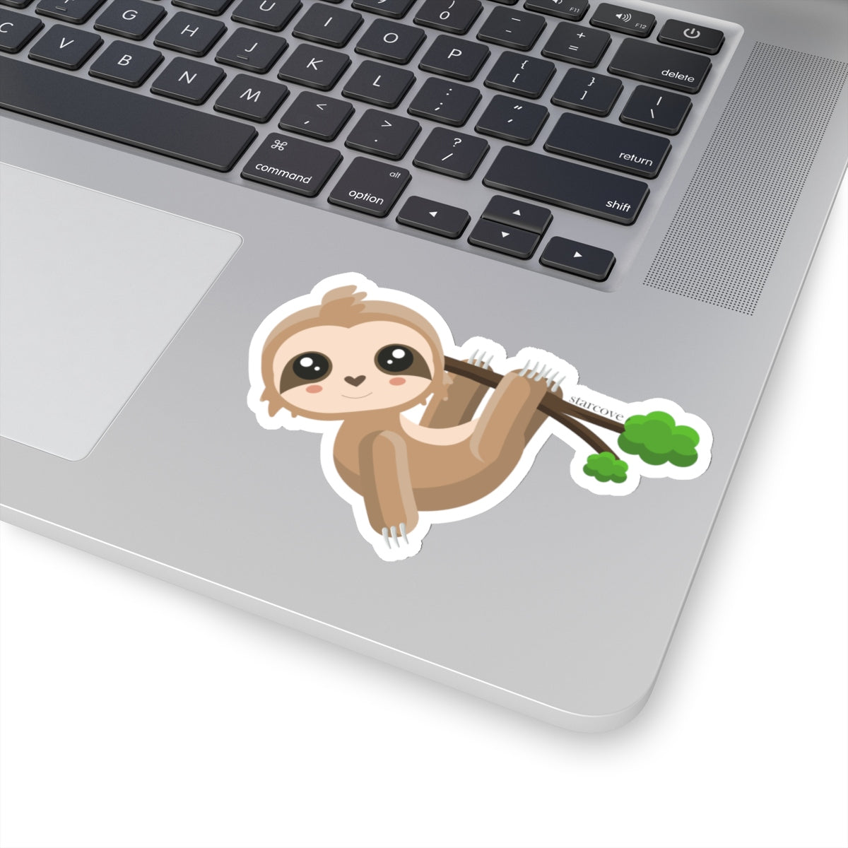 Sloth Sticker, Kawaii  Laptop Vinyl Cute Waterproof Waterbottle Tumbler Car Bumper Aesthetic Label Wall Phone Mural Decal Die Cut Starcove Fashion