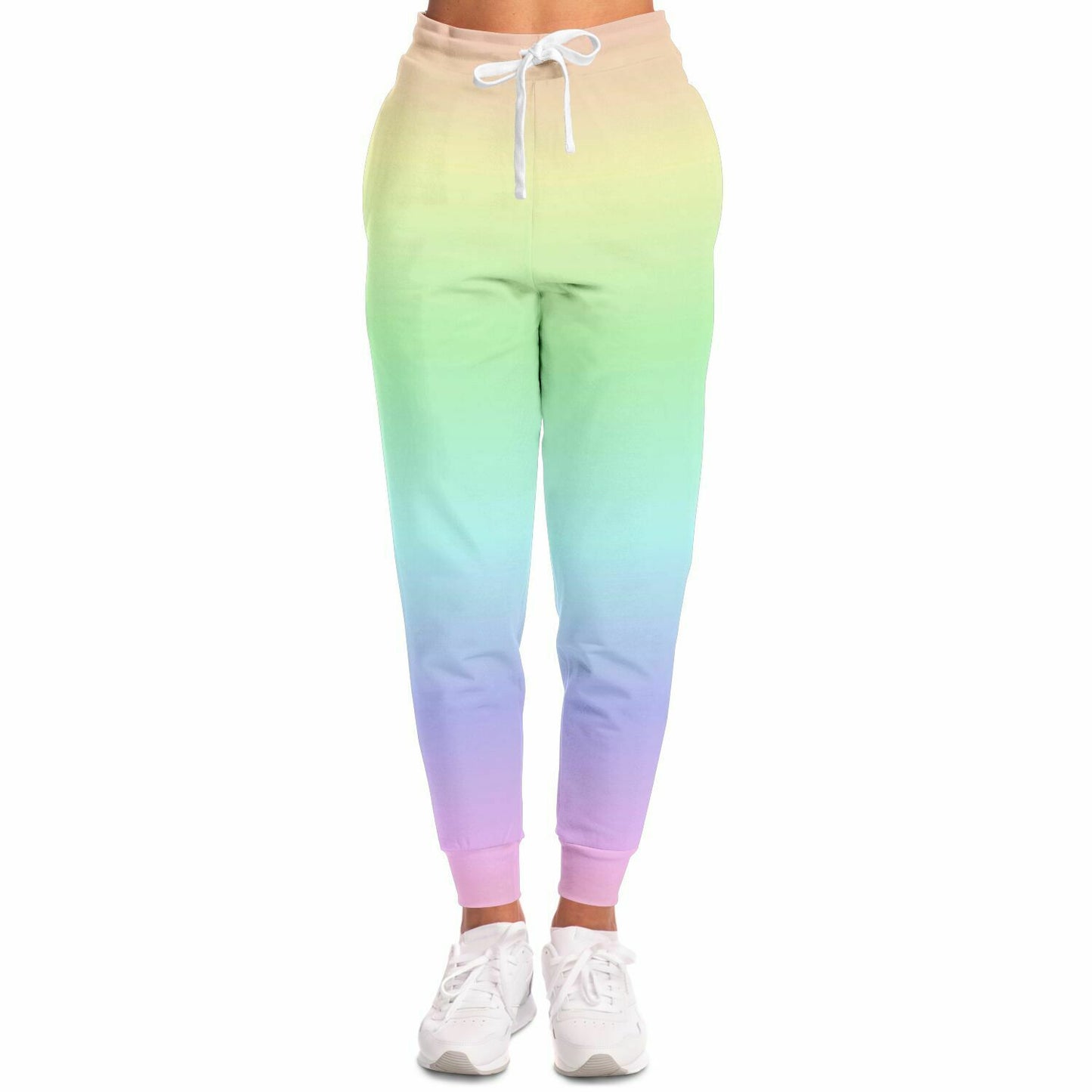 Tie Dye Colorful Rainbow Sweatpants for Women with Pockets Comfy