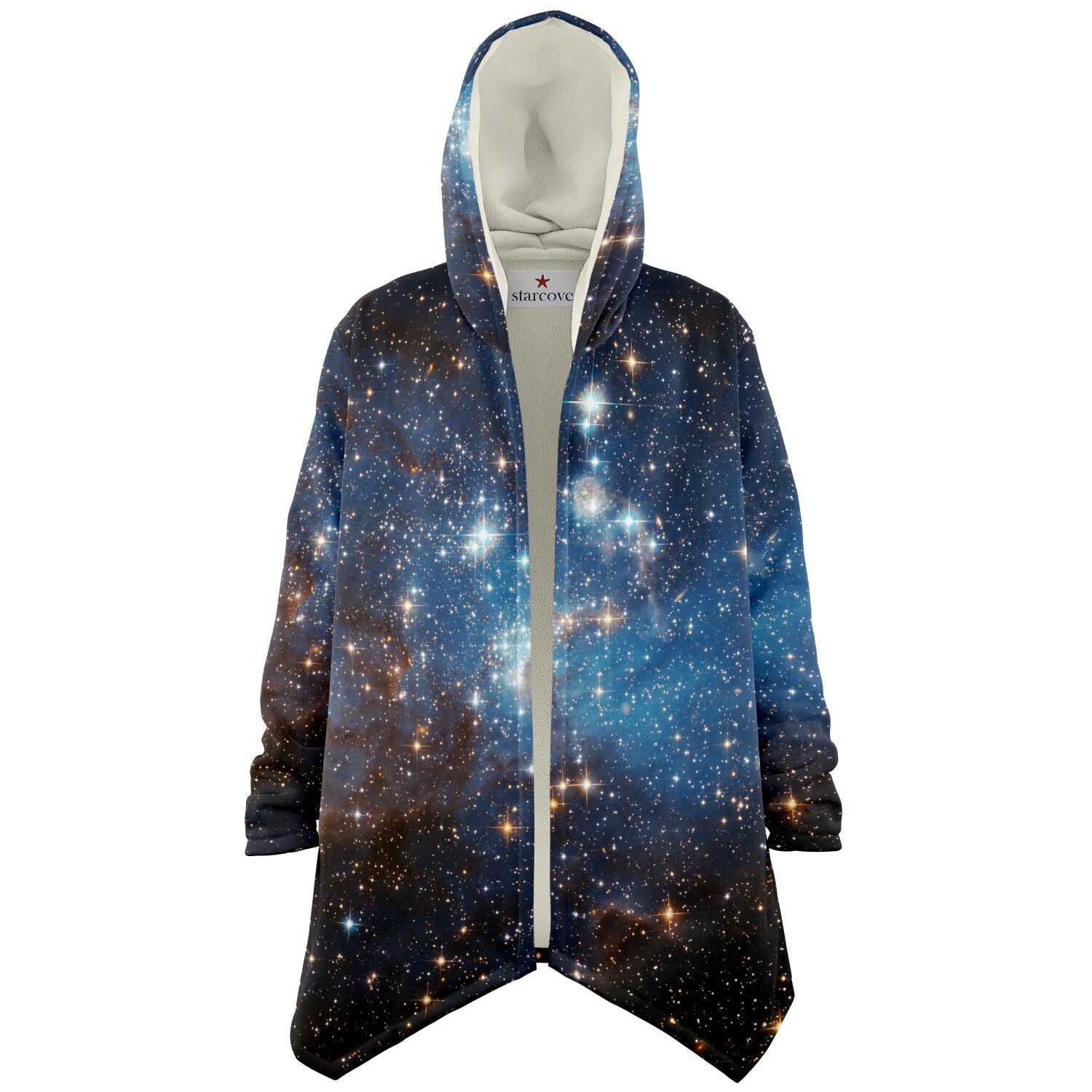 Galaxy Hoodie Micro Fleece outlet Cloak