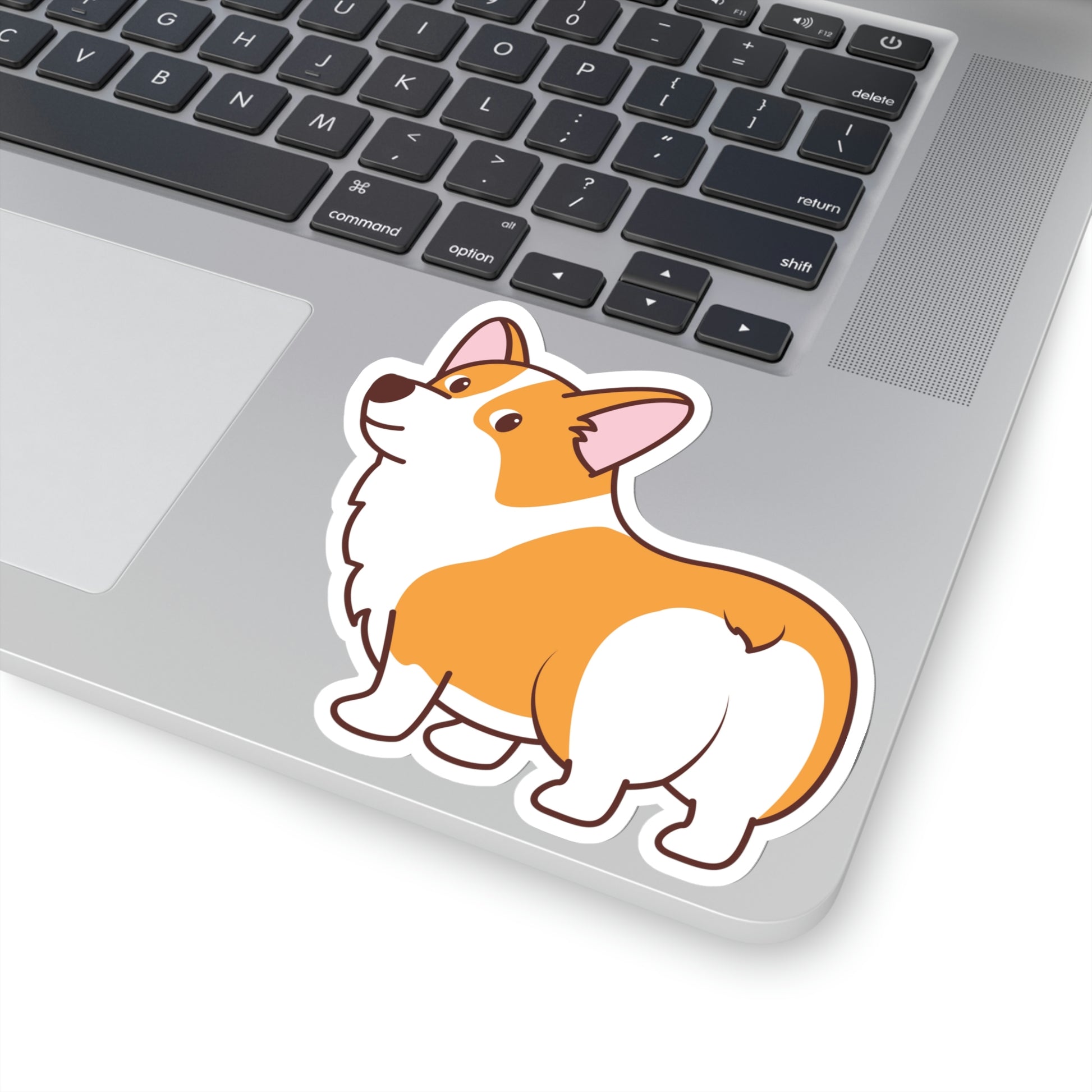 Corgi Sticker, Puppy Butt Dog Animal Pet Welsh Laptop Decal Vinyl Cute Waterbottle Tumbler Car Waterproof Bumper Die Cut Wall Mural Starcove Fashion