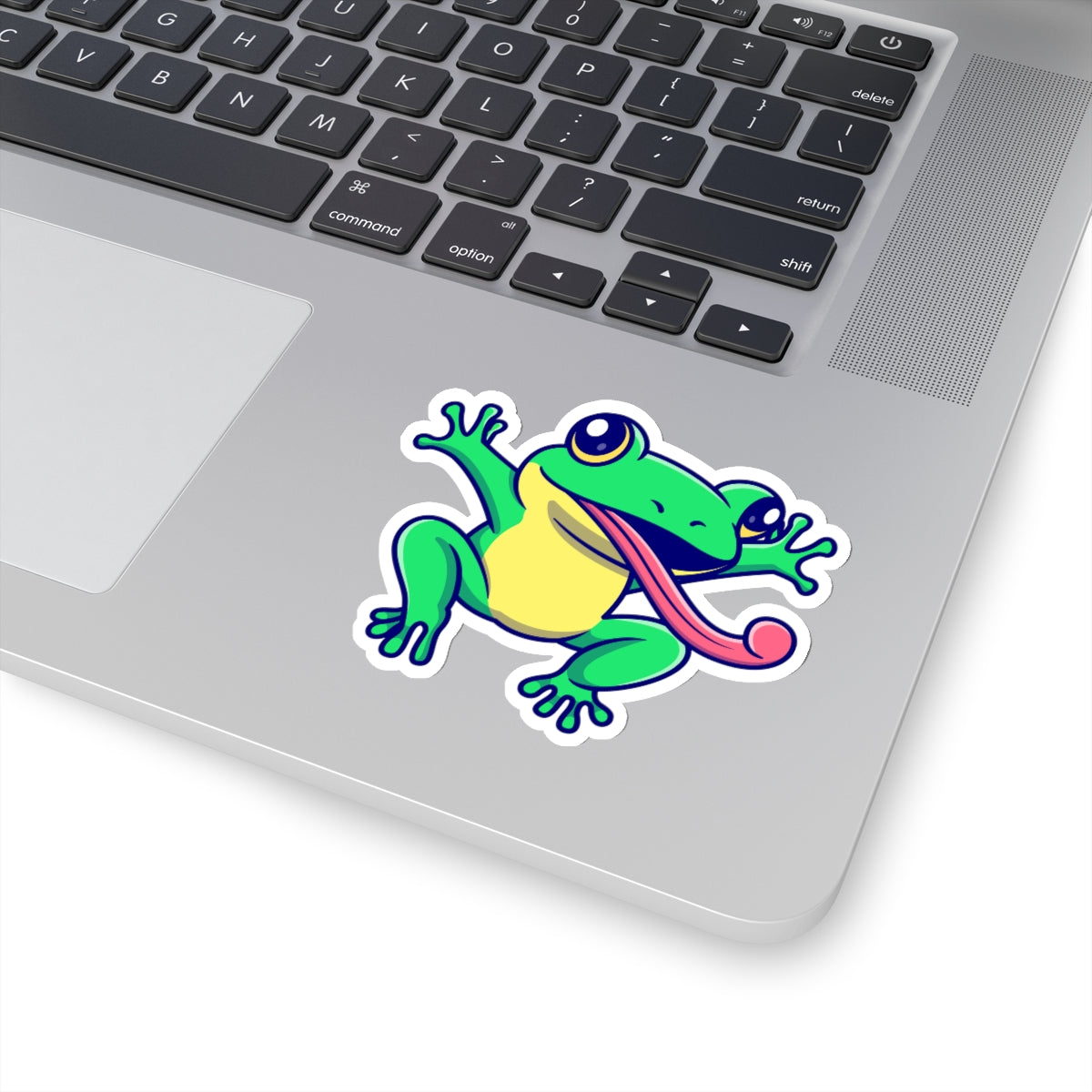 Tree Frog Sticker, Green Animal Toad Laptop Decal Vinyl Cute Waterbottle Tumbler Car Waterproof Bumper Aesthetic Die Cut Wall Mural Starcove Fashion