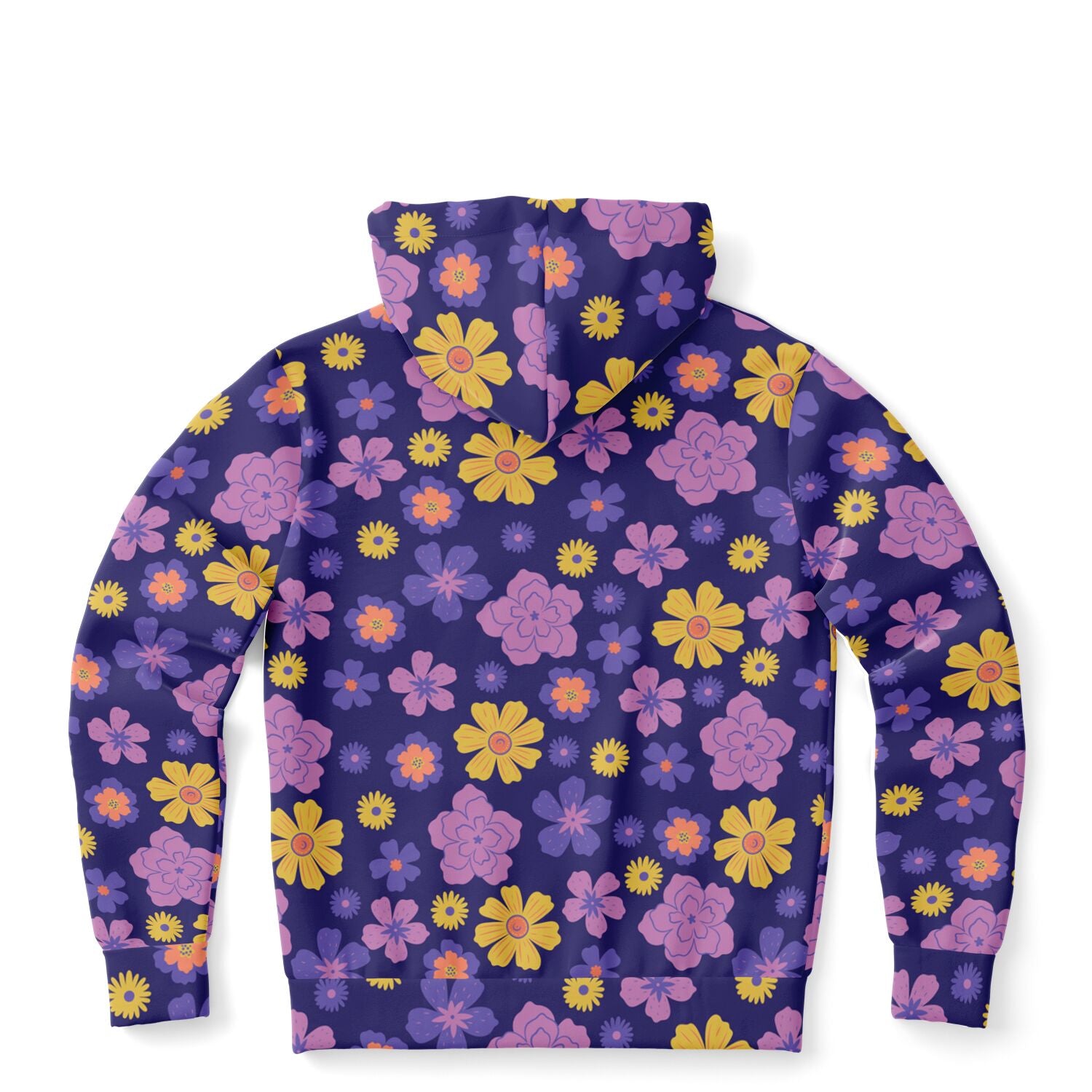 Floral Hoodie, Unisex, top Hooded Sweatshirt