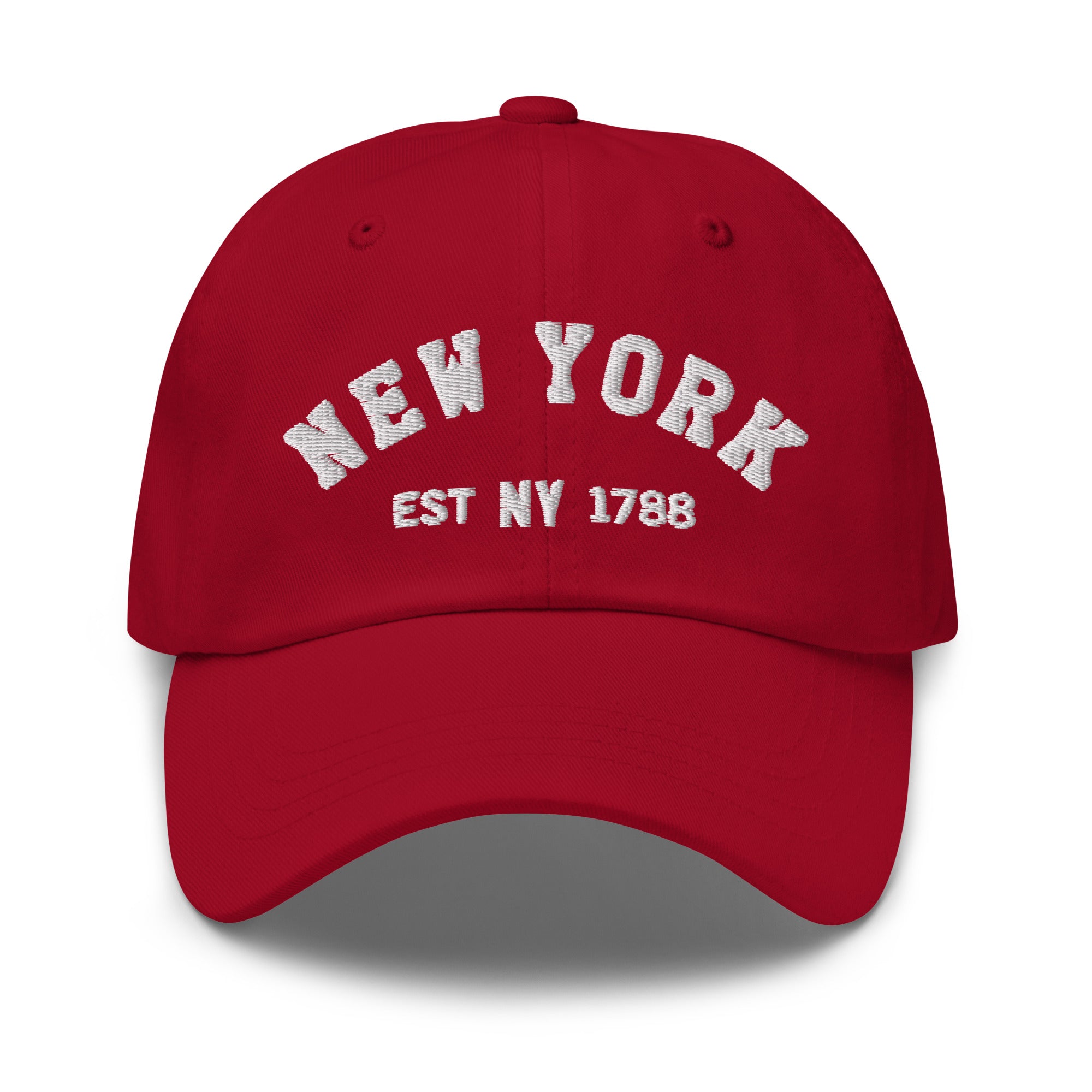 New York Baseball Dad Hat Cap, I Love NY City State USA Retro Mom 