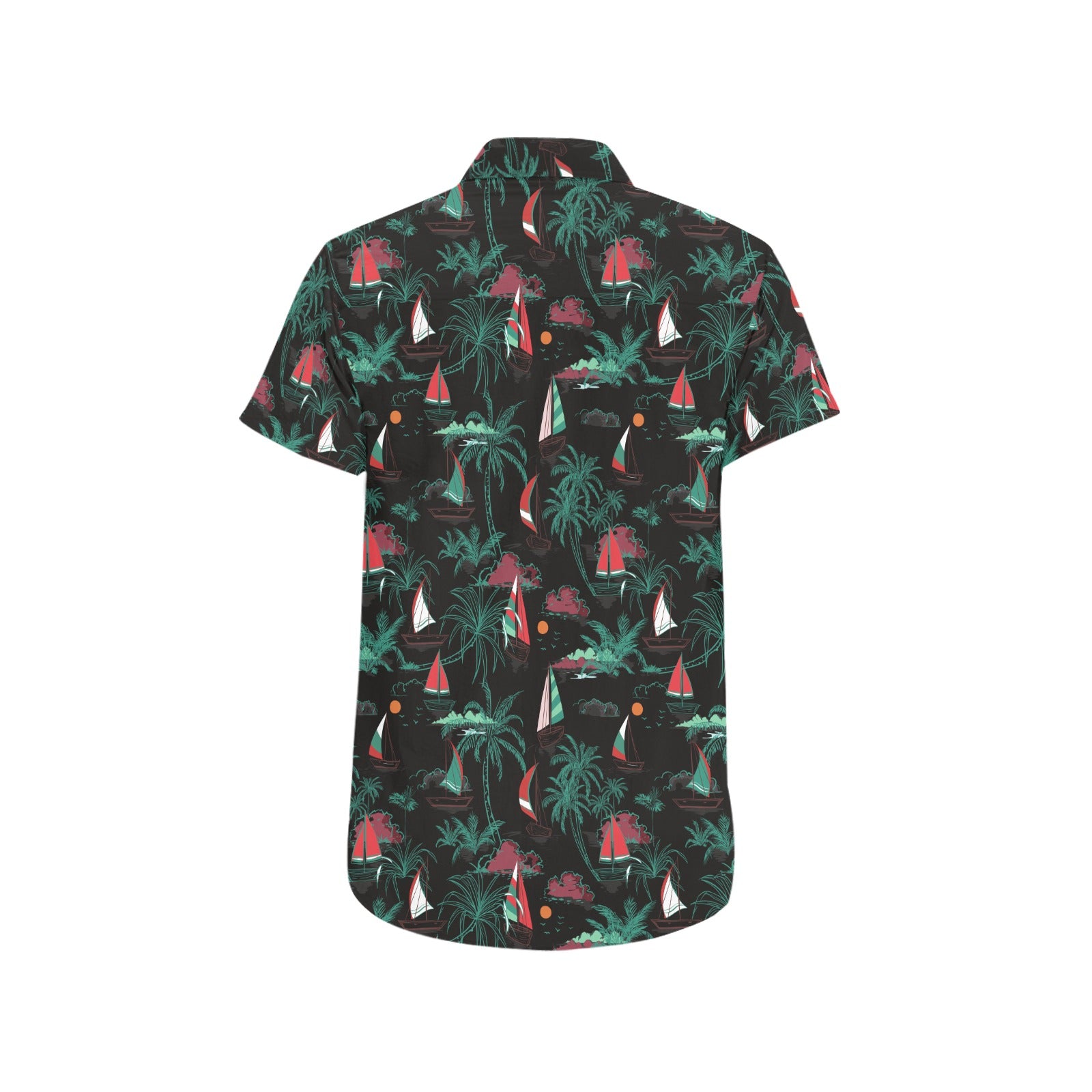 Tropical Fish Short Sleeve Men Button Up Shirt, Exotic Fishing Colorfu –  Starcove Fashion