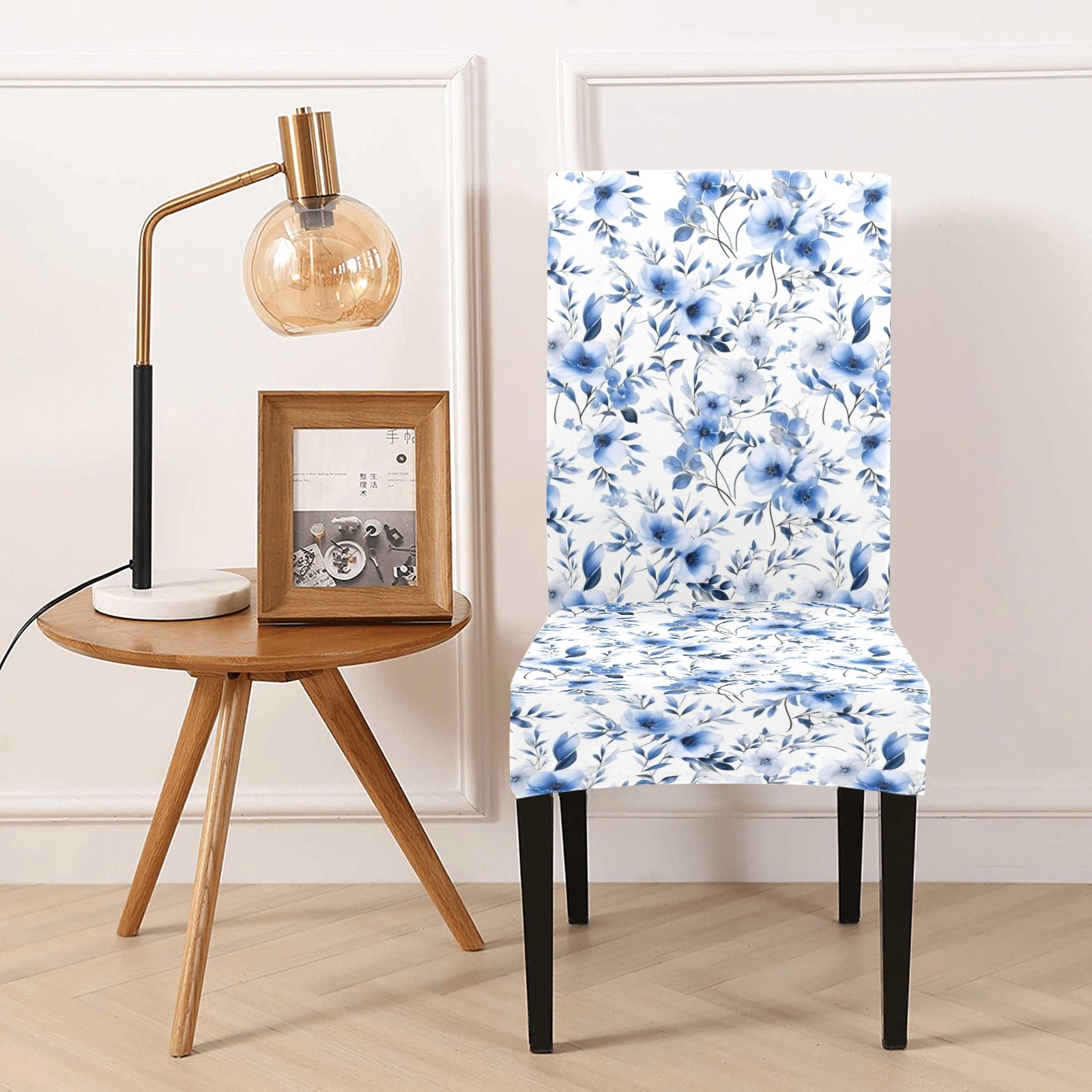 Floral dining chair discount covers