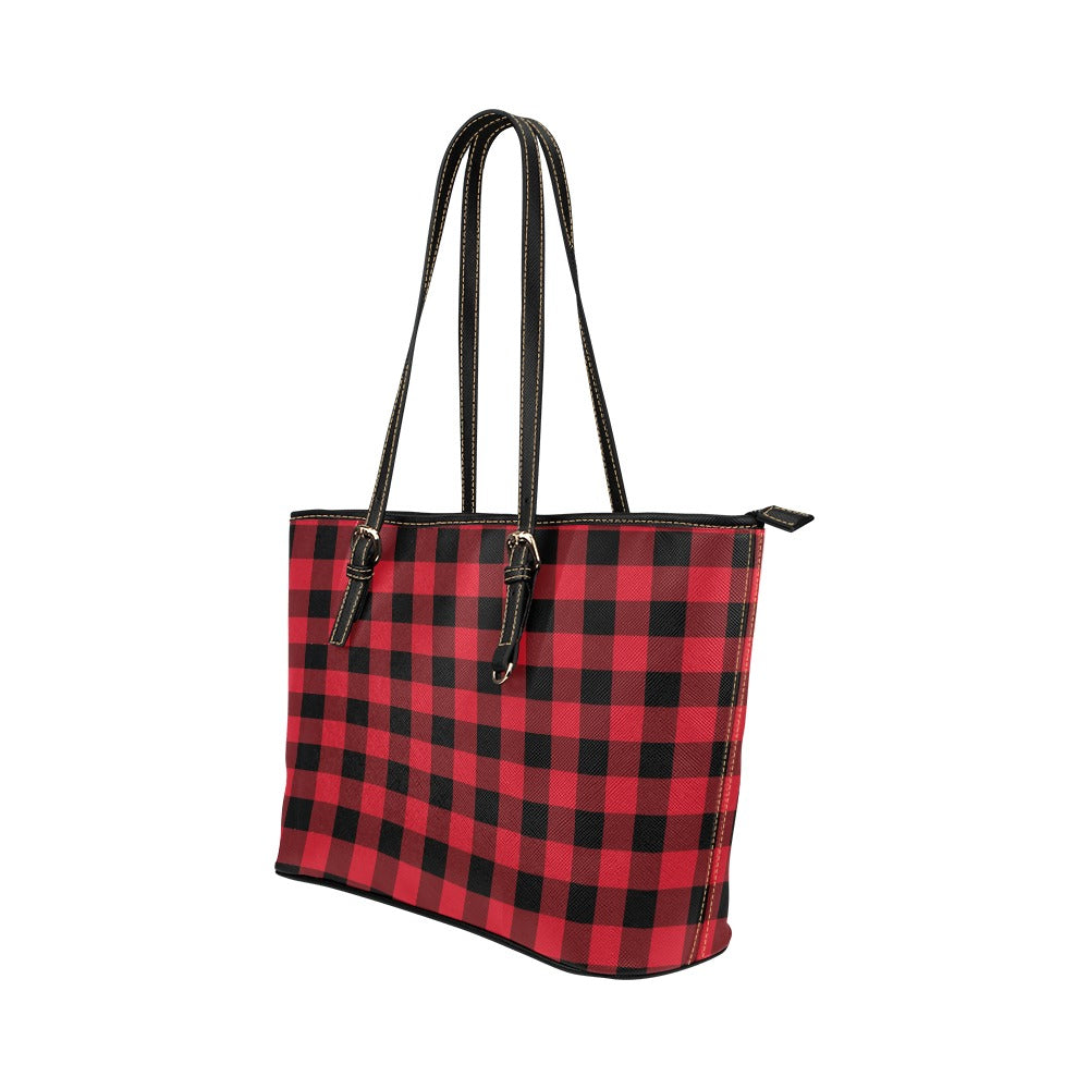 Checkered discount tote purse