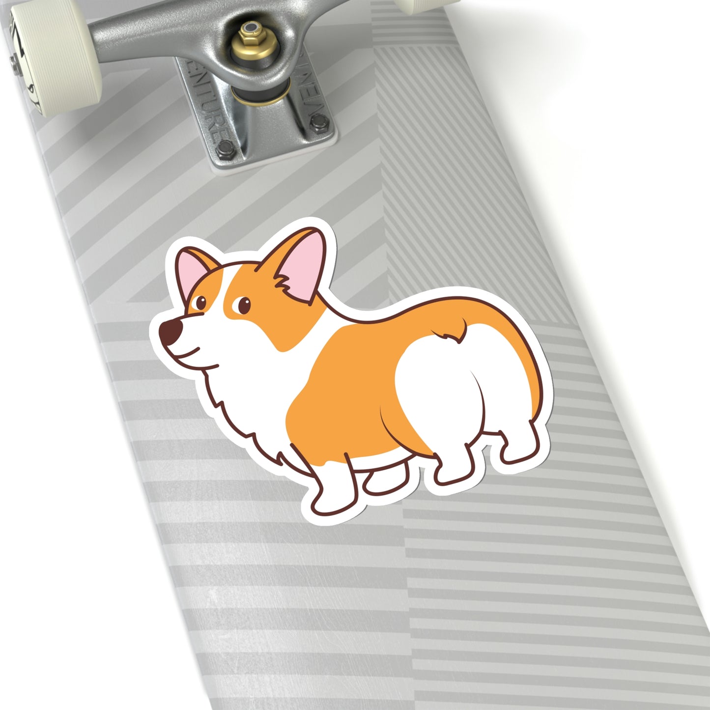 Corgi Sticker, Puppy Butt Dog Animal Pet Welsh Laptop Decal Vinyl Cute Waterbottle Tumbler Car Waterproof Bumper Die Cut Wall Mural Starcove Fashion