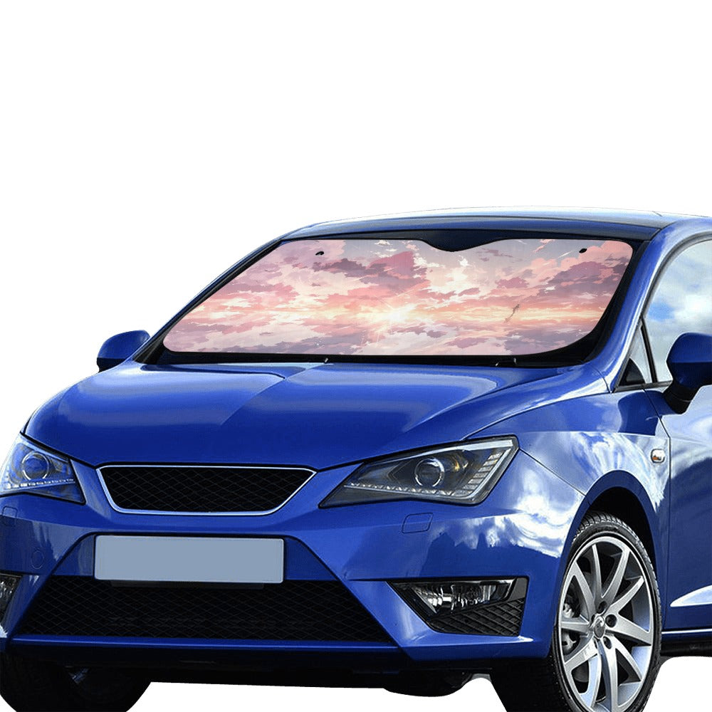 Amazon.com: Cute Anime Characters Cartoon Funny Windshield Sun Shade Car  Accessories for Most Car Sunshade Keep Your Vehicle Cool 51x27.5 Inch :  Automotive
