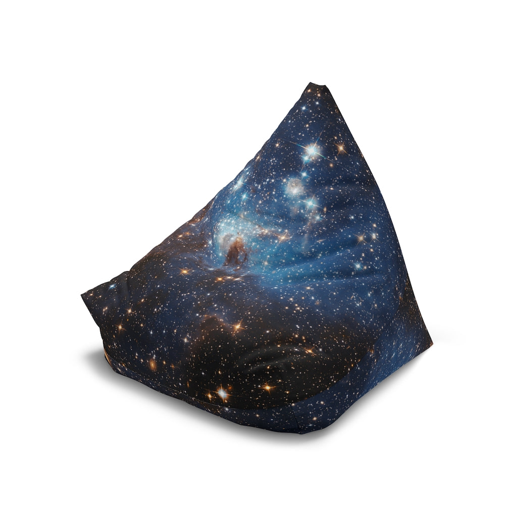 Galaxy Space Bean Bag Chair Cover Stars Furniture Adult Kids