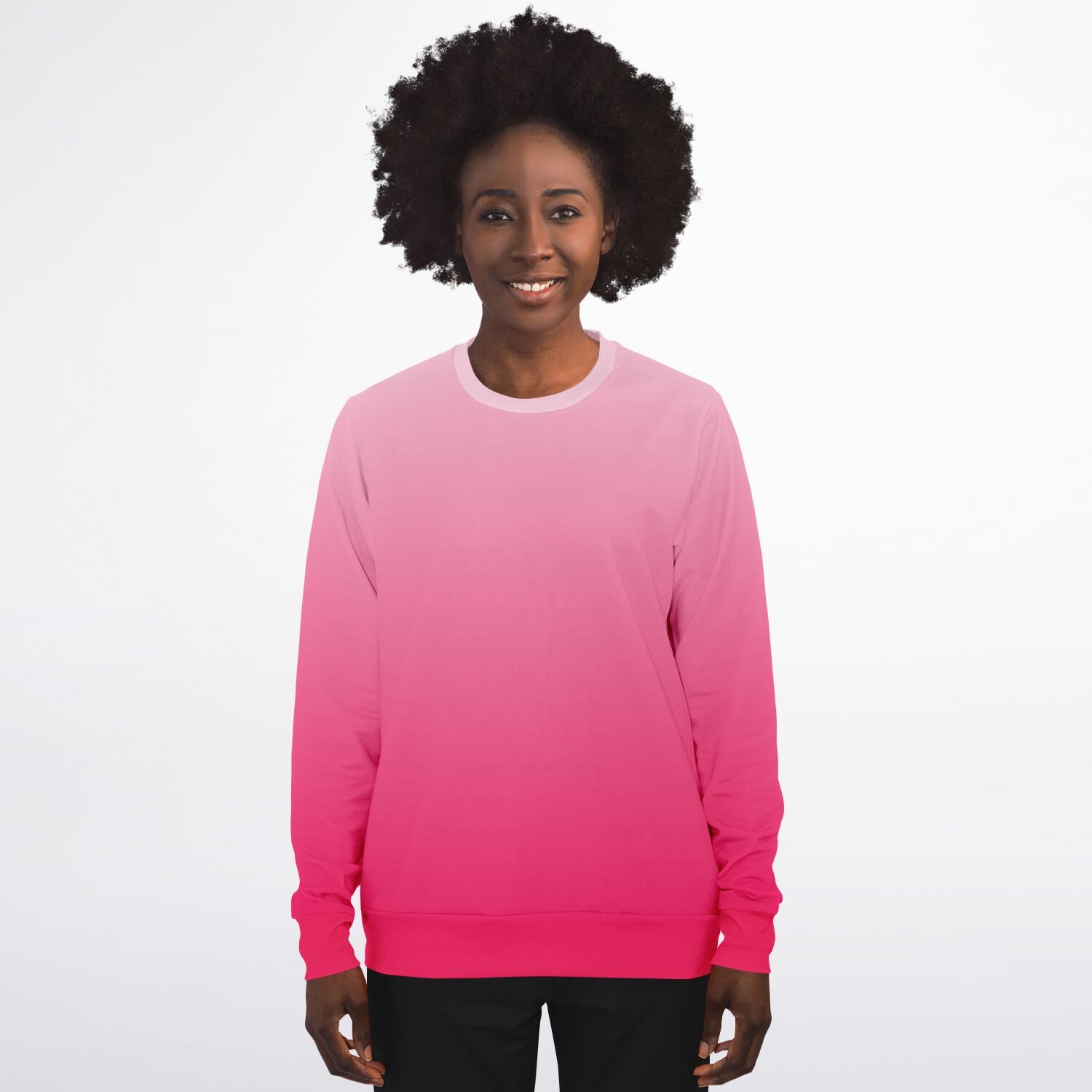 Pink graphic online sweatshirt