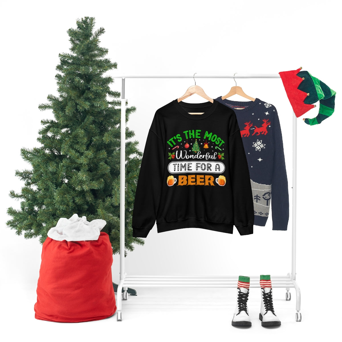  Ugly Christmas Sweater Holiday Drinking Gift Idea