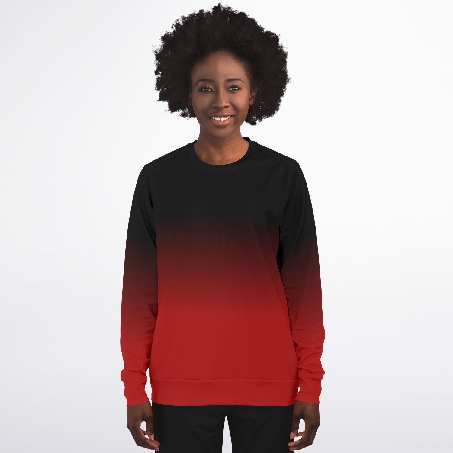 Women's ombre outlet sweatshirt