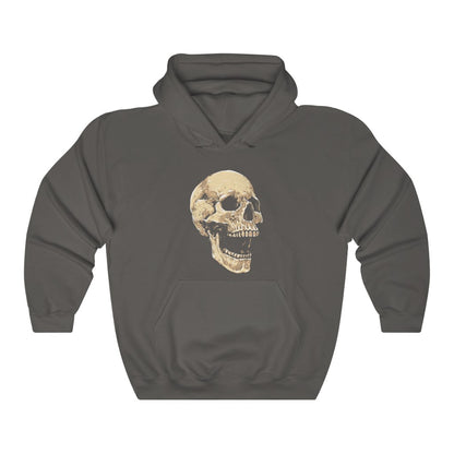 Laughing Skull Hoodie, Gothic Skeleton Grunge Pullover Men Women Adult Aesthetic Graphic Hooded Sweatshirt with Pockets Starcove Fashion