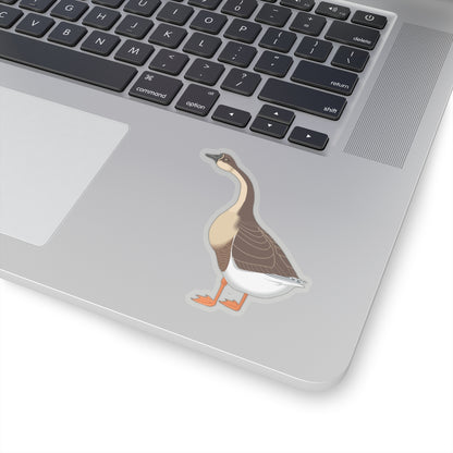 Goose Sticker, Animal Bird Laptop Decal Vinyl Cute Waterbottle Tumbler Car Waterproof Bumper Aesthetic Die Cut Wall Mural Starcove Fashion