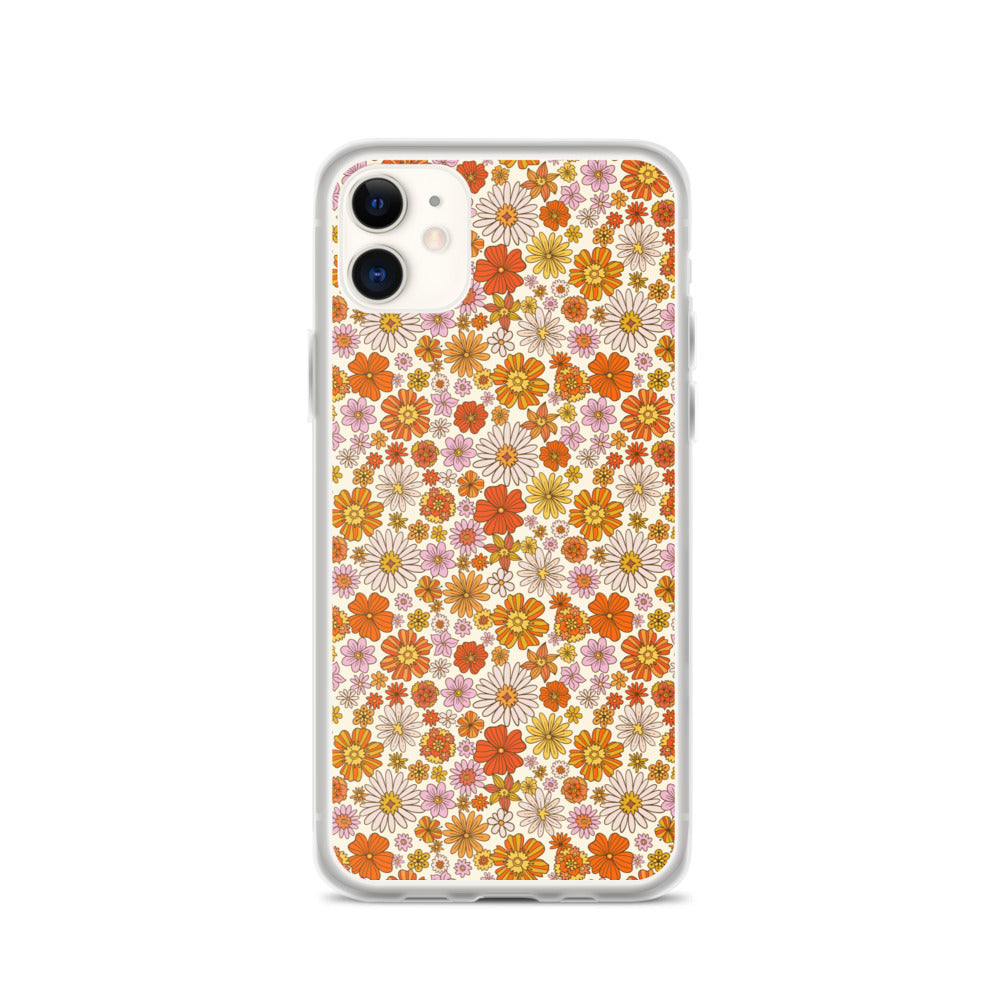 Miho Checkered Retro Flower Pottough Iphone 11 Pro Case - Society6