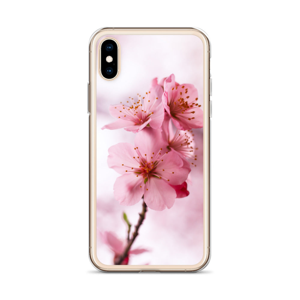 Cherry Blossom Phone Case Pink Floral iPhone 13 Pro Max Cute