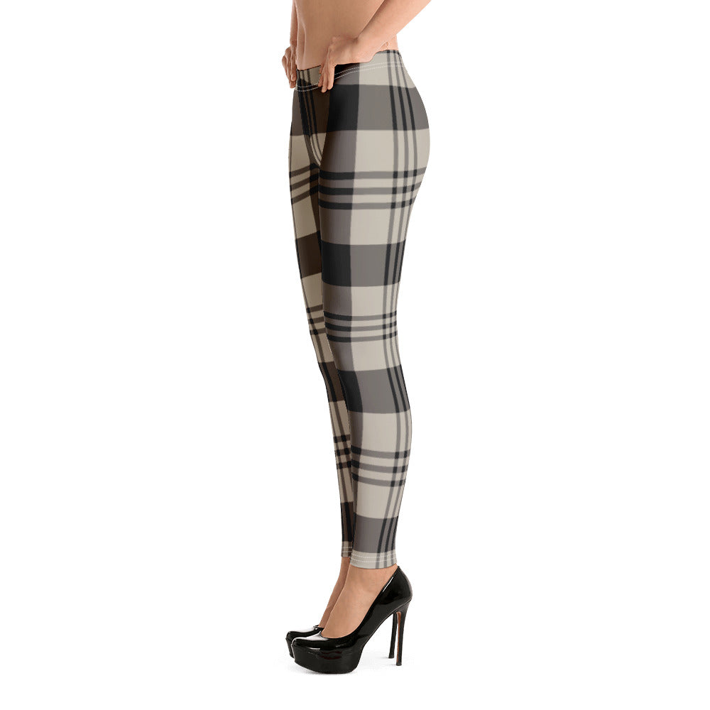 Tan 2025 plaid leggings