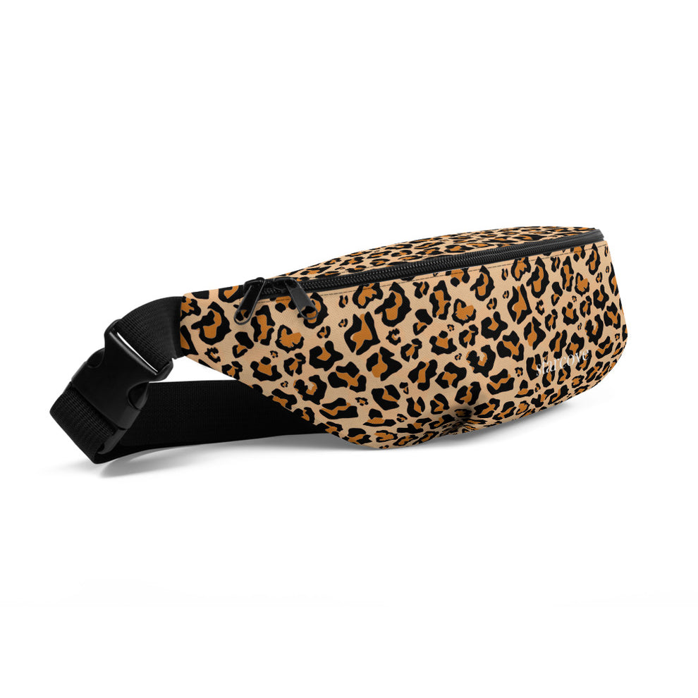 Leopard Fanny Pack, Animal Print Cheetah Women Waist Hip Bum Bag 90s D ...