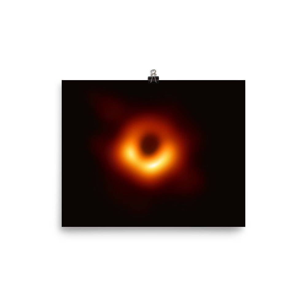 First Horizon Scale Image of a Black Hole Photo Poster, Galaxy Space Wall Art Event Horizon Celestial Outer Space Print Starcove Fashion